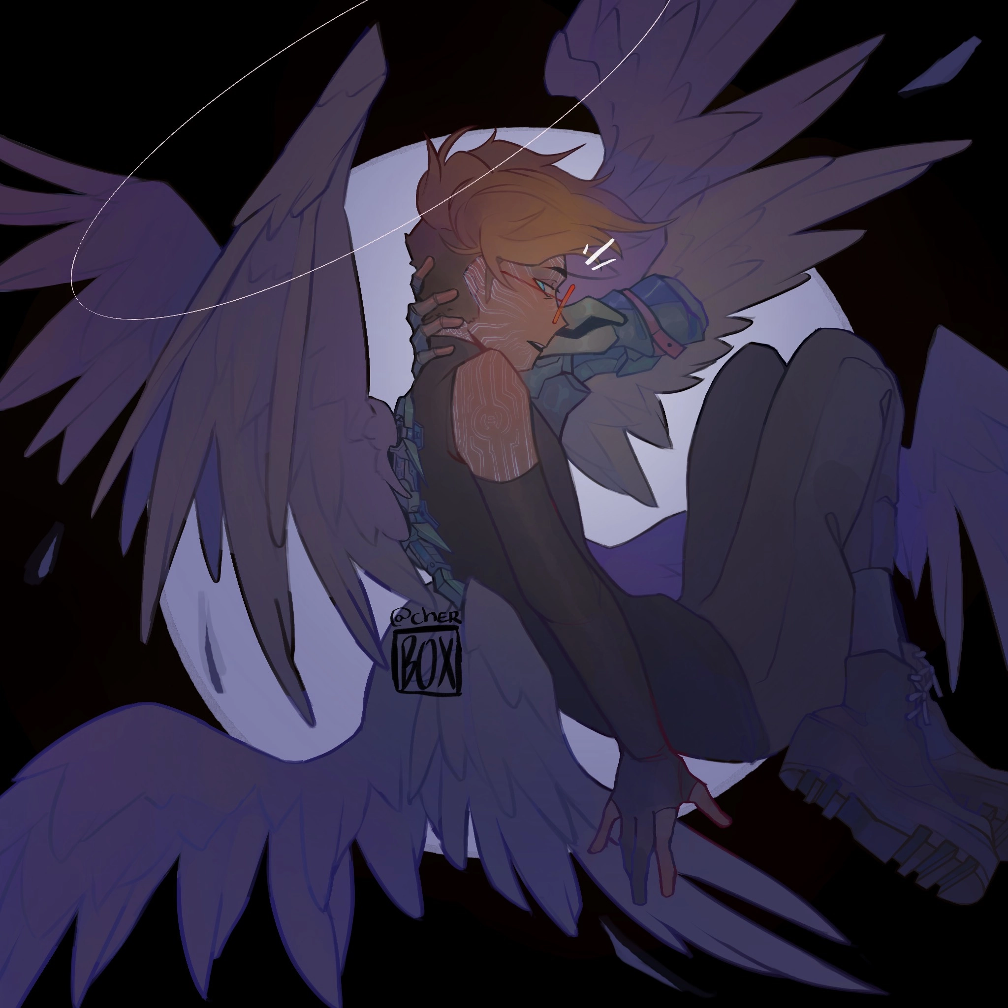Angel vash <3

[am I obsessed with Angel imaginary in Trigun? YES]