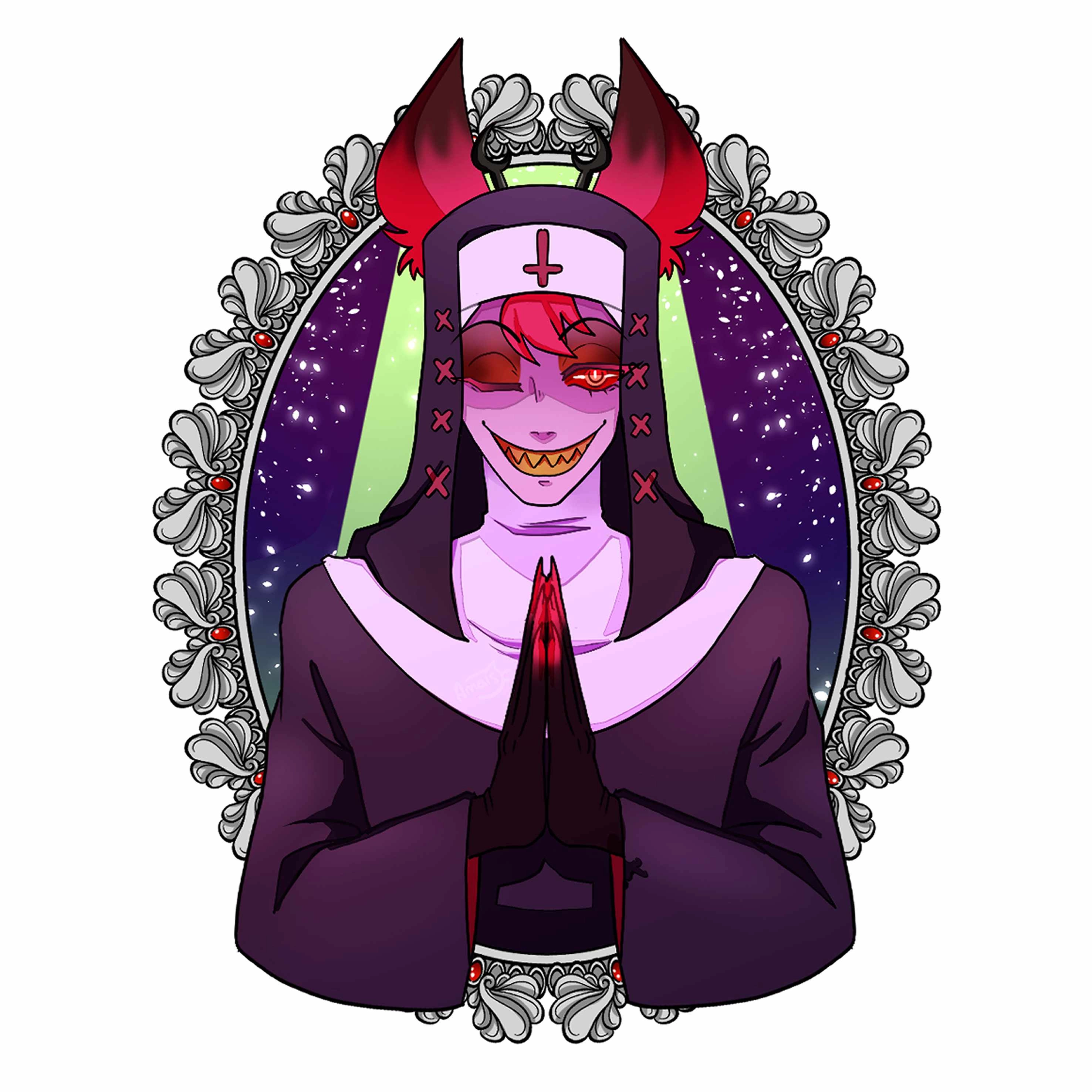 "Ho's been faithful as a nun?"
I really love this Alastor!