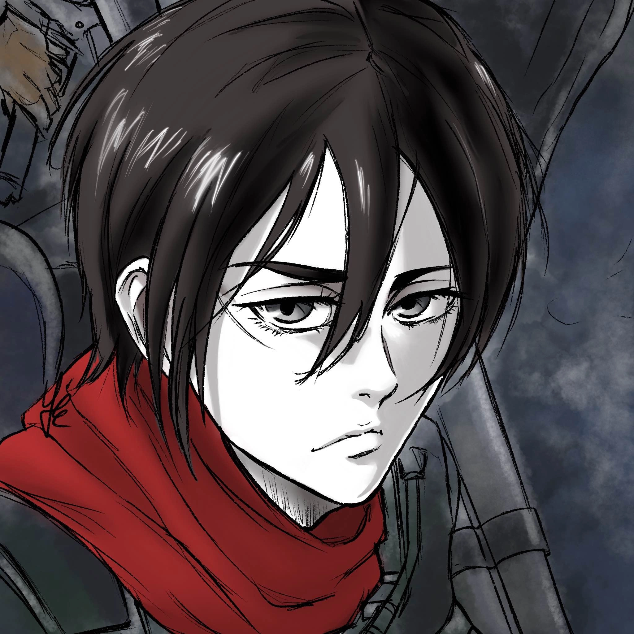 Mikasa Ackerman from Attack on Titan
