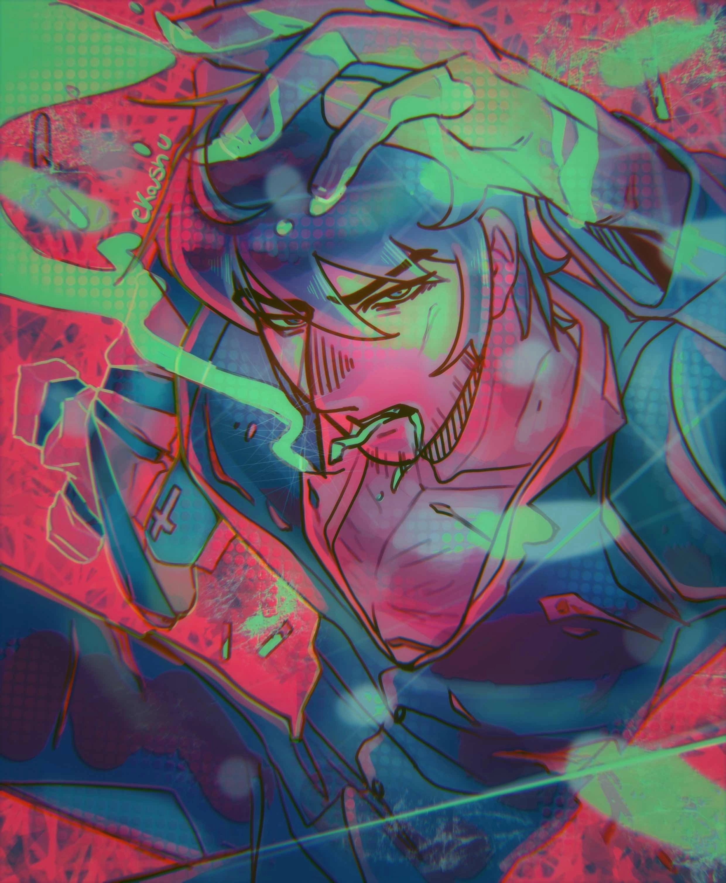 Wolfwood fighting👊🏼