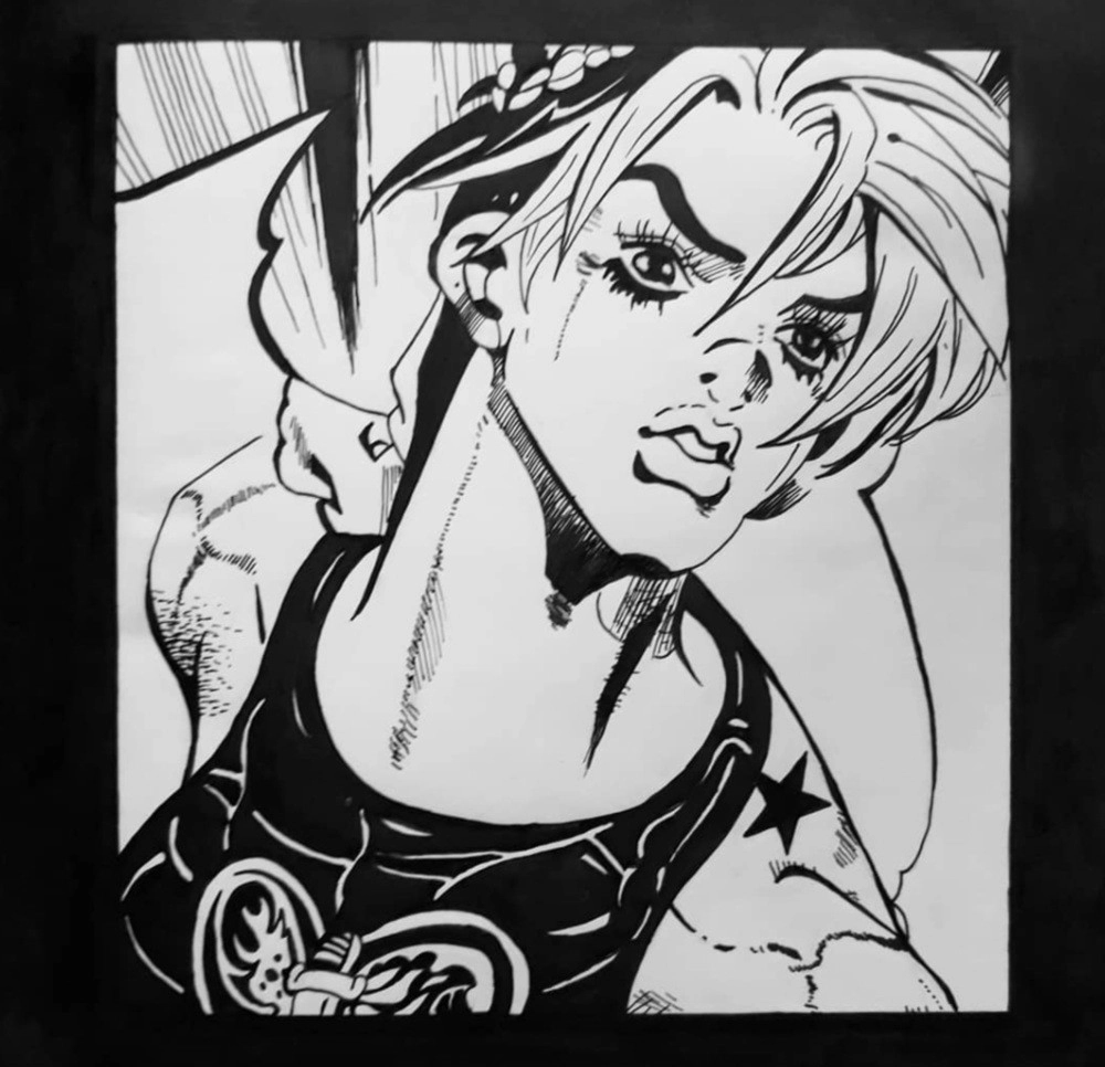 Last jojo artwork I promise but I could not draw Jolyne! She's just THAT awesome 👌🏻 Can't wait for the next season of jojo to be animated! 🦋 