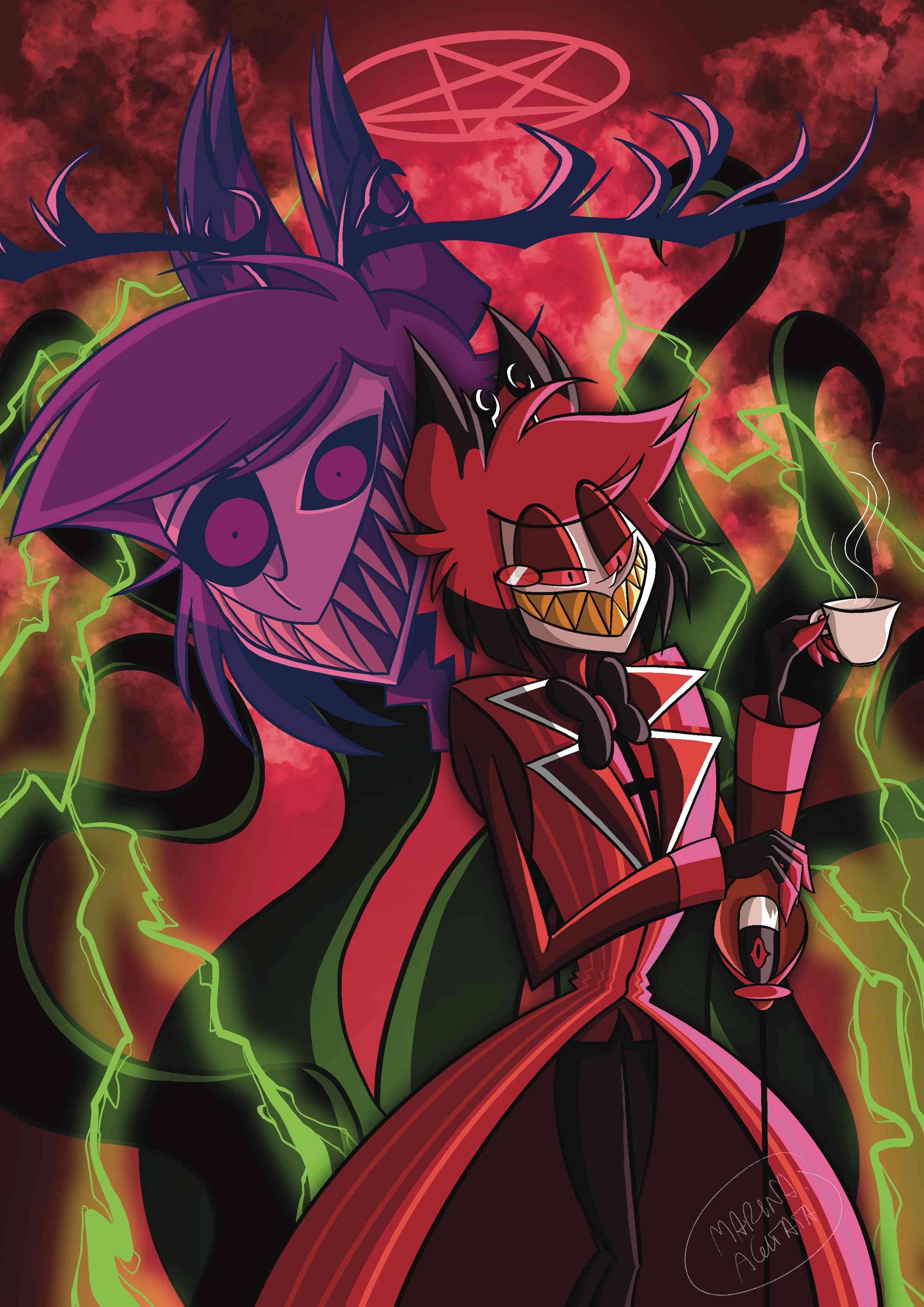 The radio demon is here! 😈🎙️📻