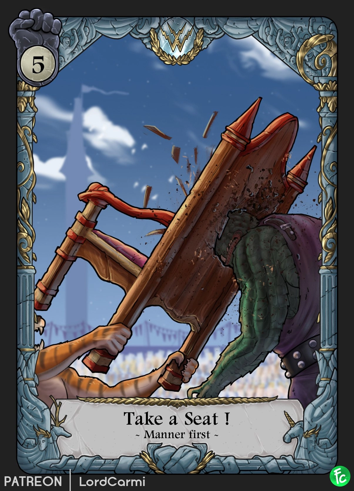 Action card Lords of the Ring