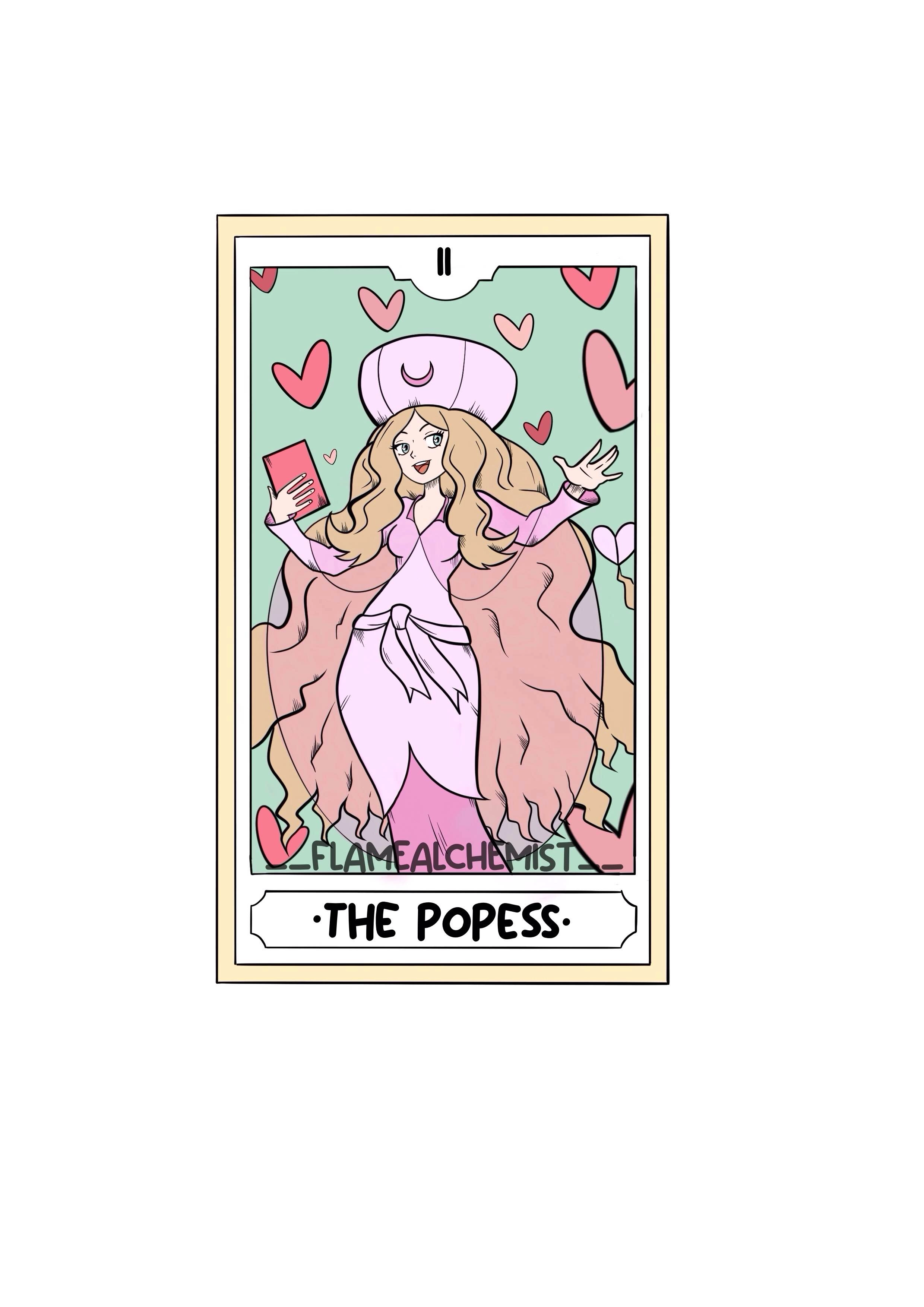 Pokèmon Tarots: THE POPESS. 🎀