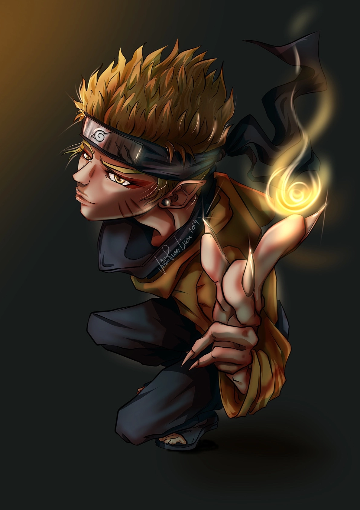 My tribute to Naruto 🧡