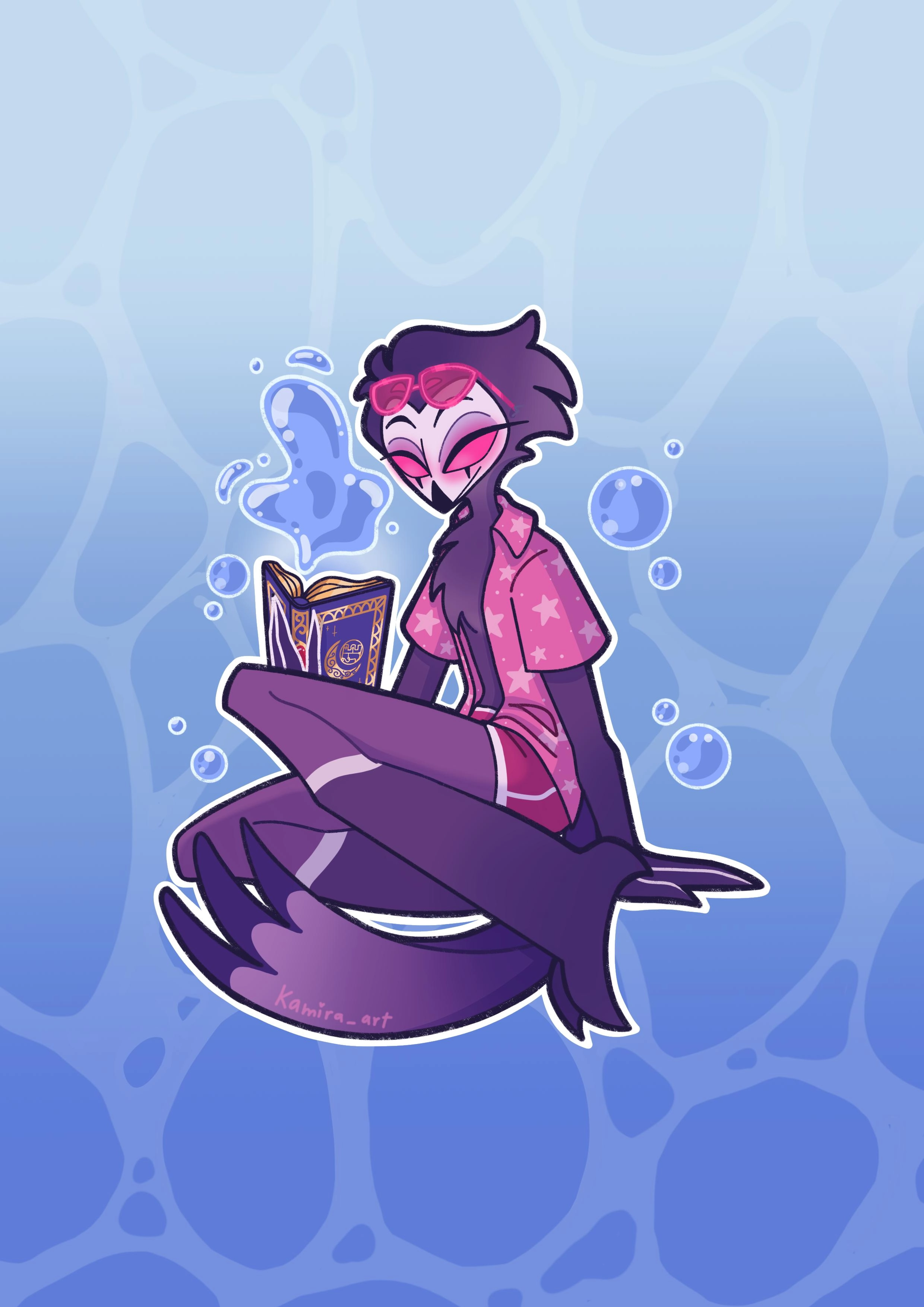 Stolas is that one friend that goes to the beach just to read his book 
