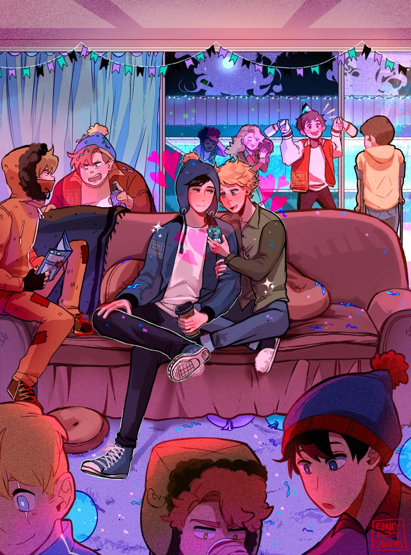 I was In a Creek Zine in 2023 <33!!! 
Had so much for drawing this :,)