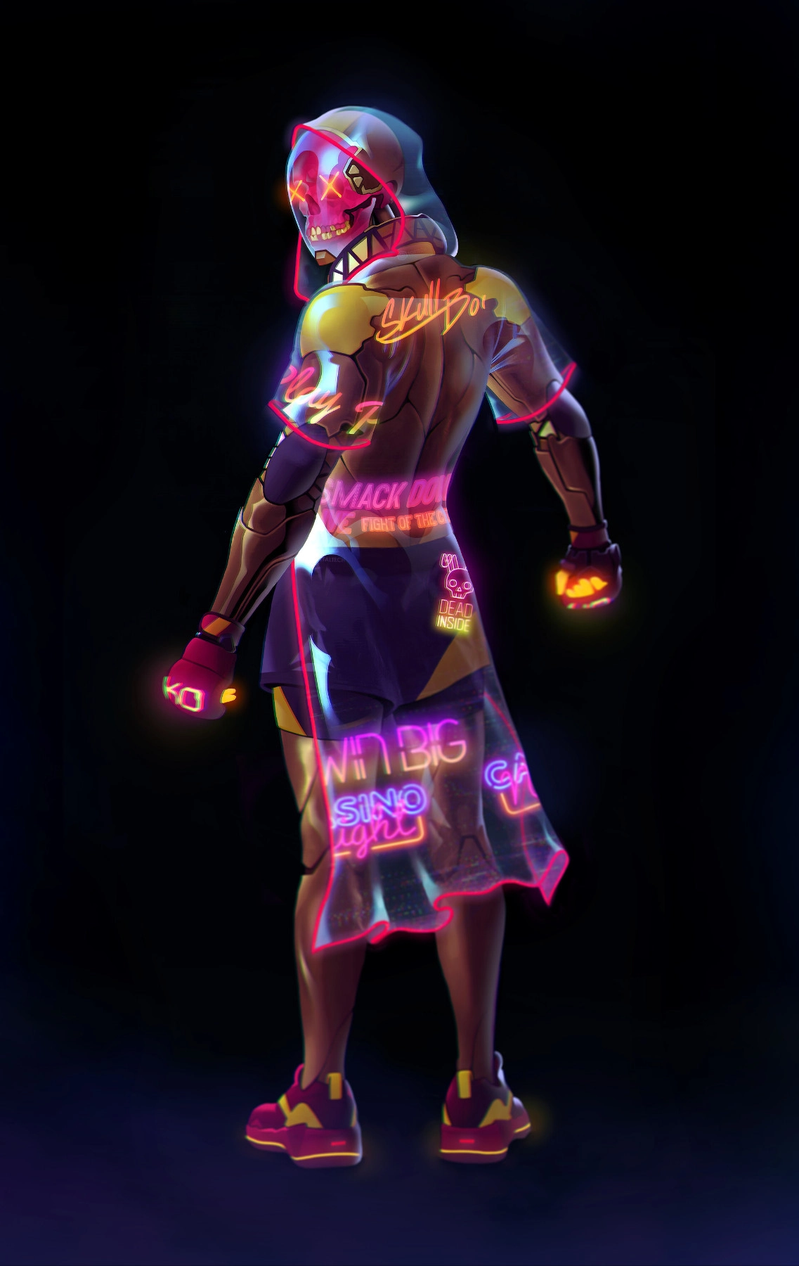 Cage Fighter - Another piece I worked on for a character design challenge on FB. I used to do these challenges pretty consistently. Something I need to get back to.