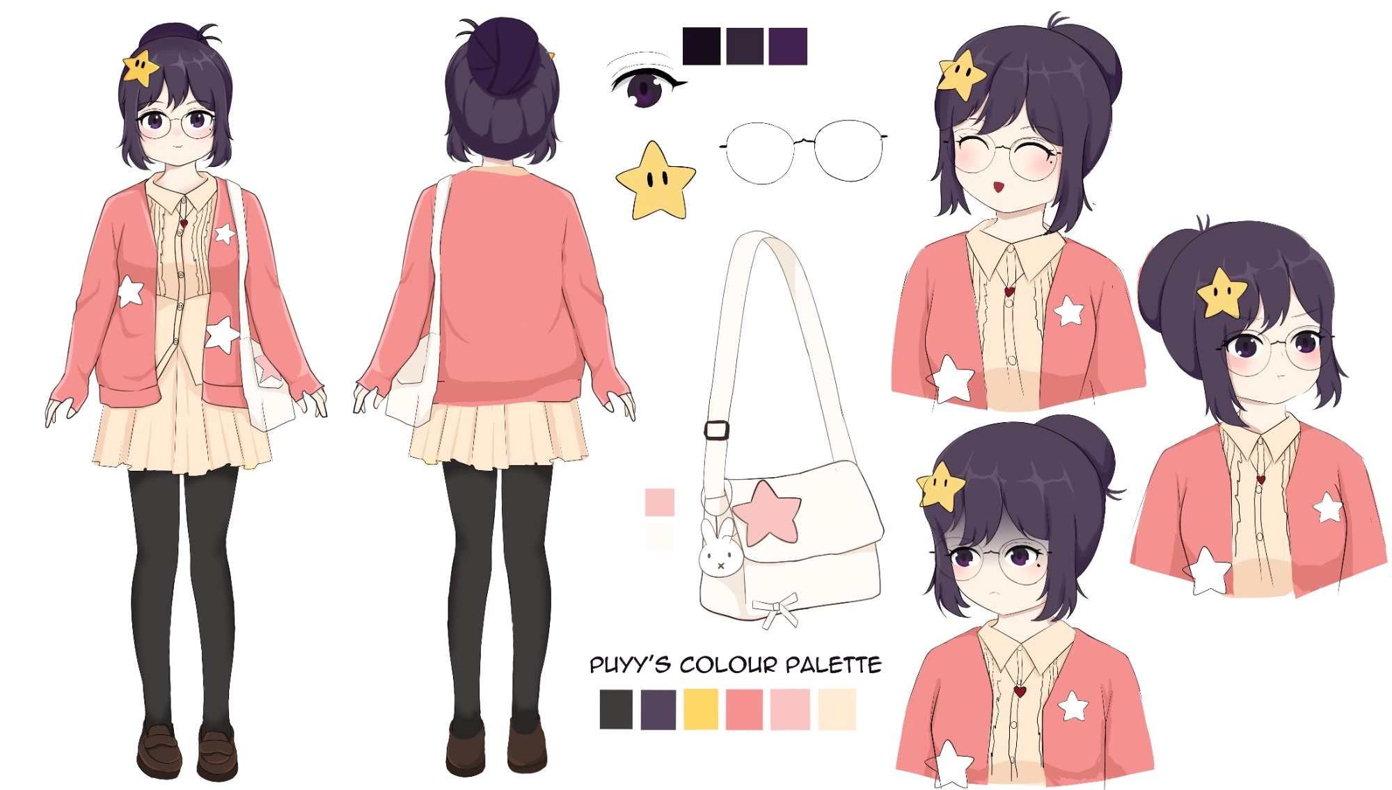 Original Character - Puyyou⭐

yeah its me! yall can call Puy/Puyu/Puyo:3