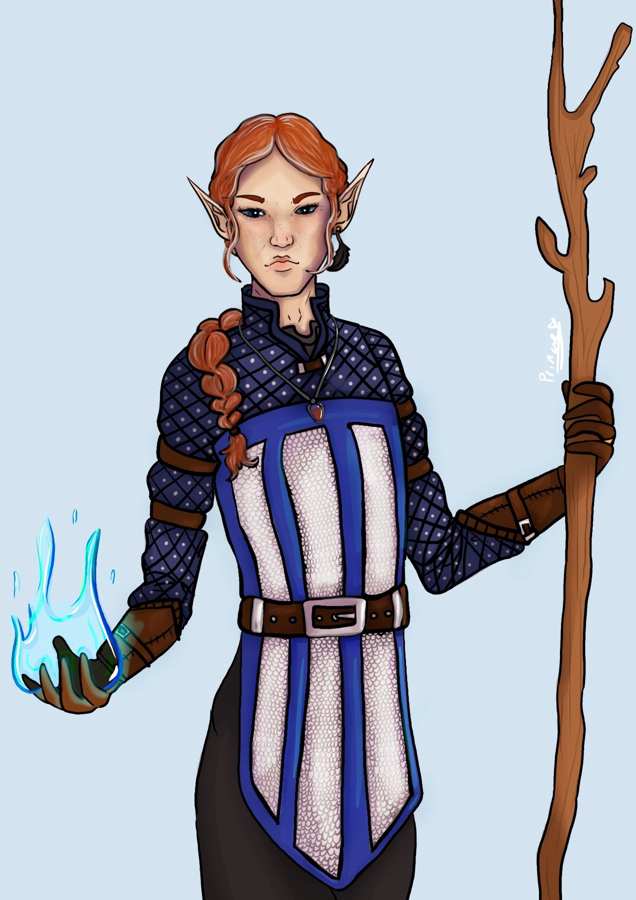 My Dragon Age Origins Protagonist Atish'an