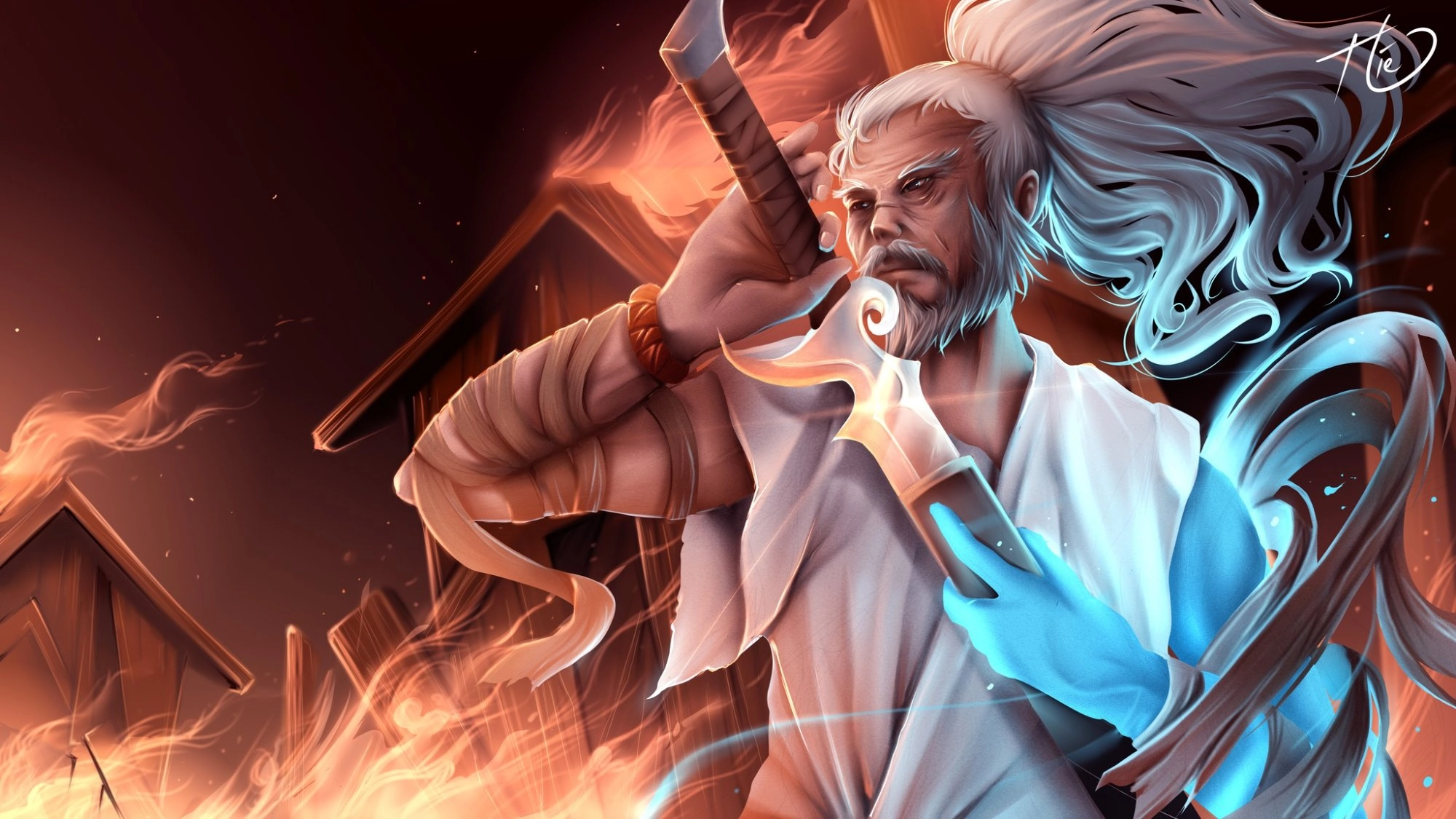 Foreseen Yasuo Fan Art by me....
Software: Paint Tool SAI
