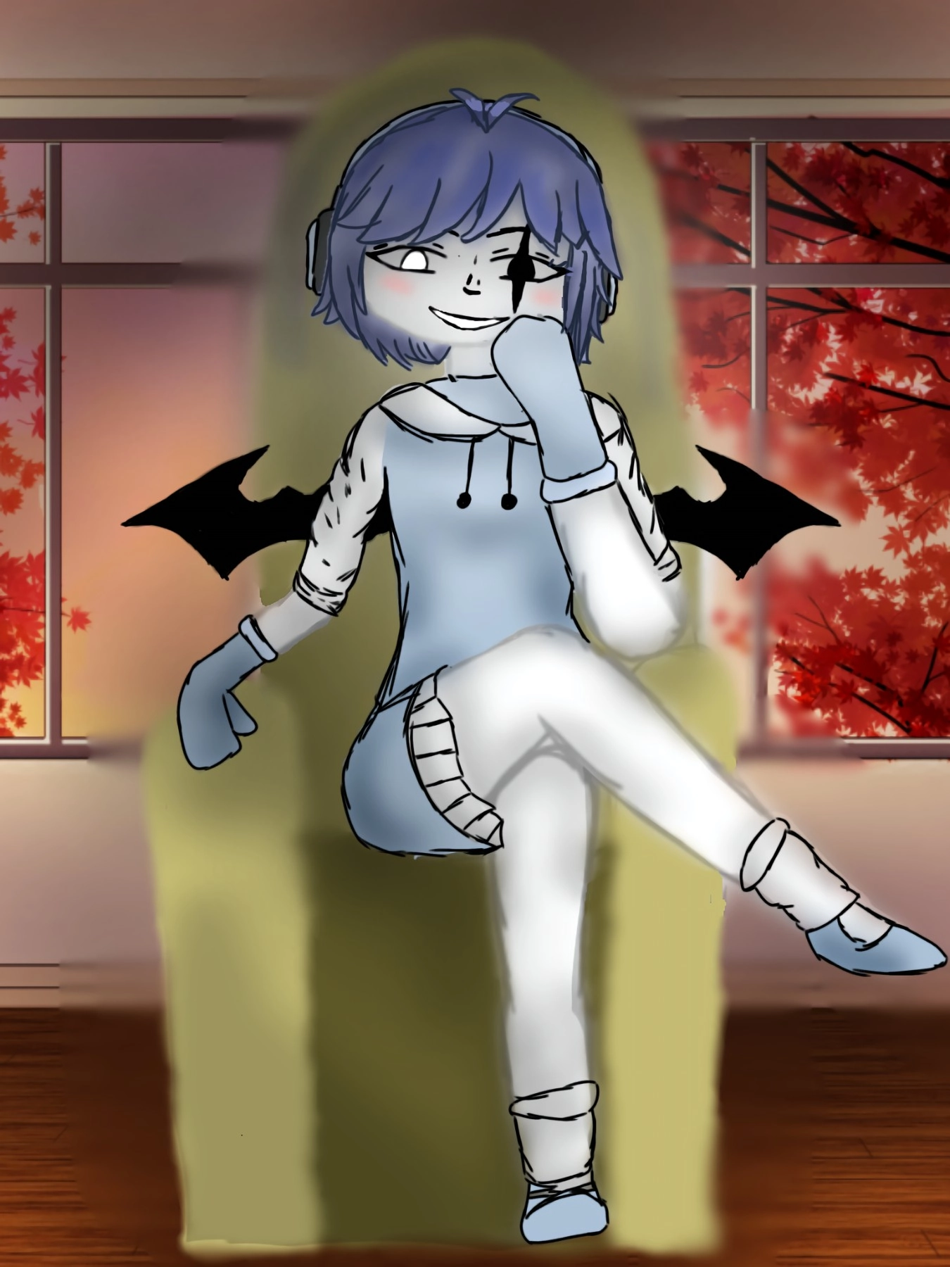For an art comp to a girl >:3
