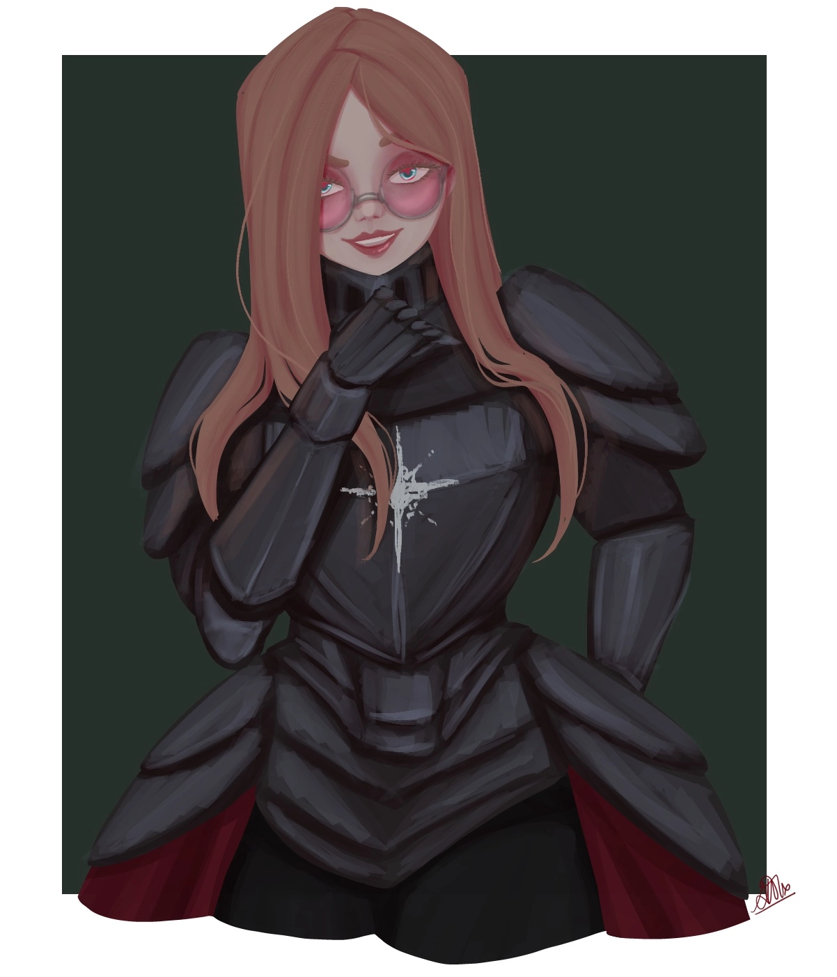 My self as a knight ( mercenary lol)