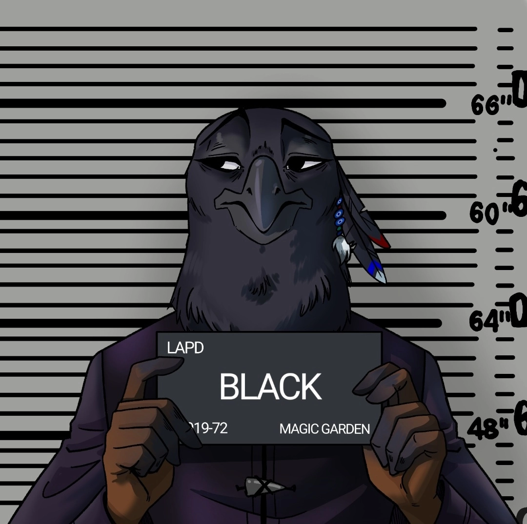 Partners in Crime- BLACK THE CROW

(The Magic Garden OCs)