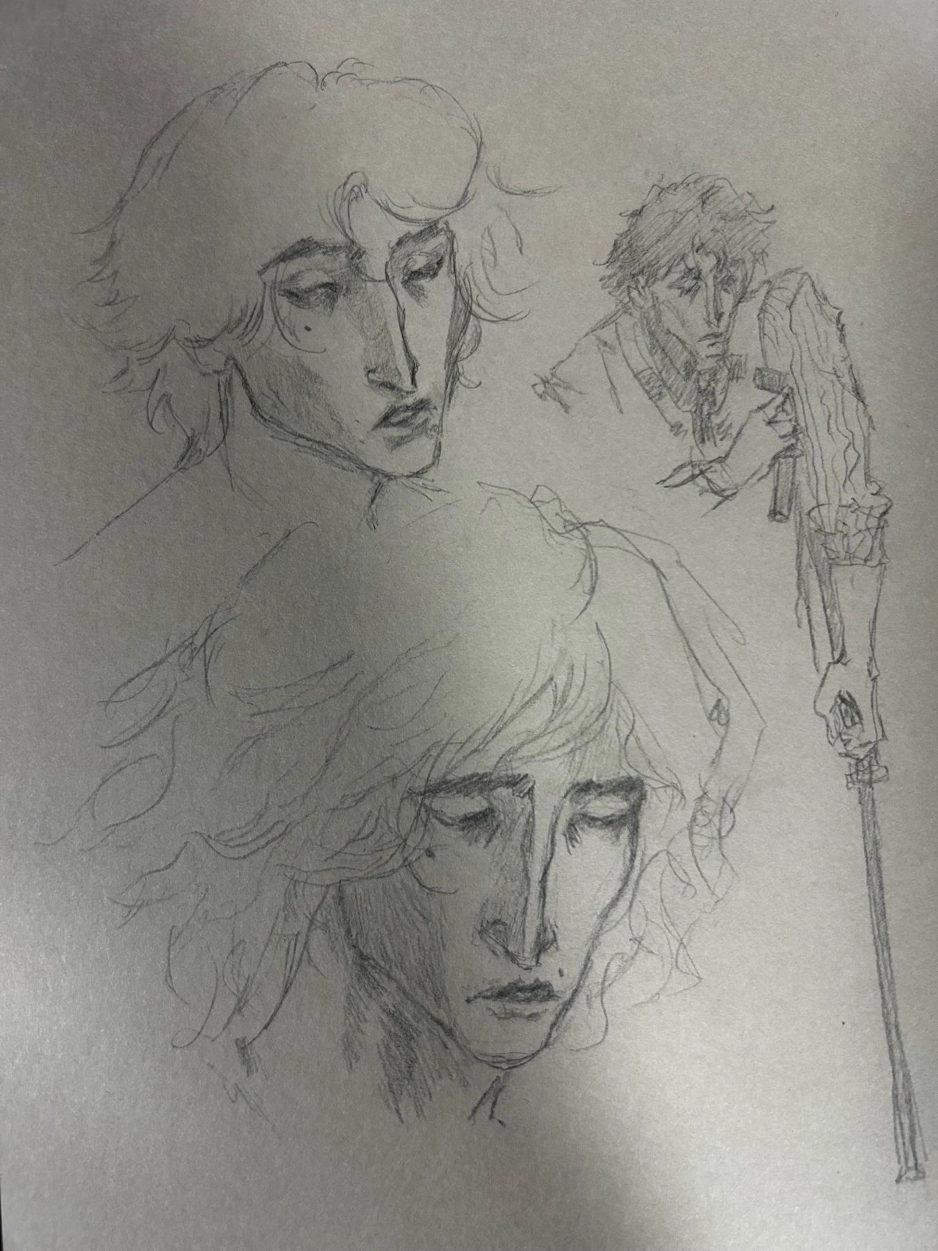 Viktor, Arcane
Sketches in mechanical pencil