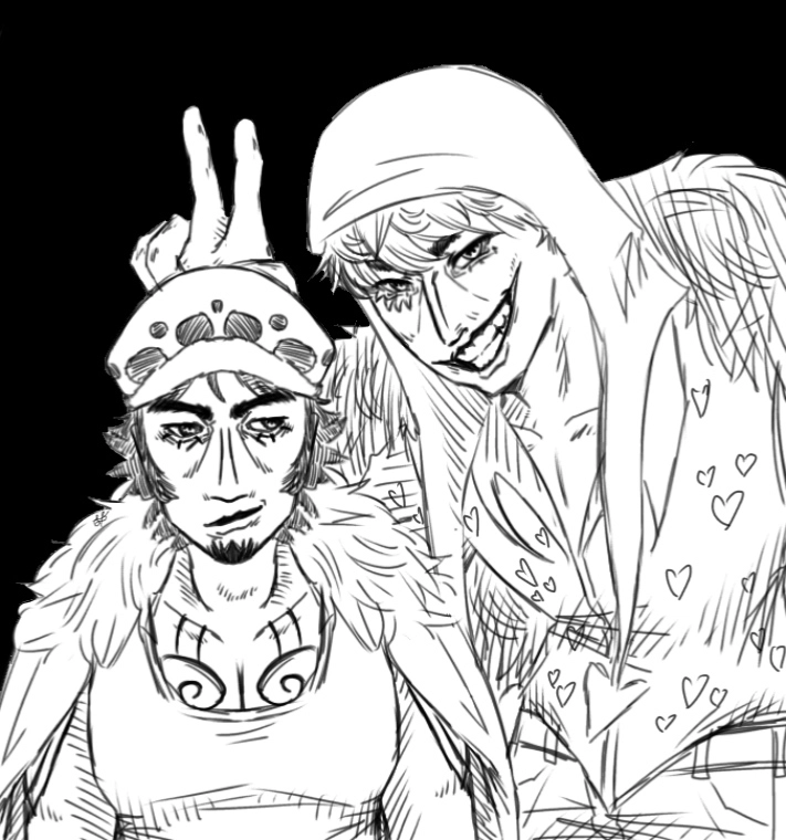 Art I did of two of my favorite characters ❤️
