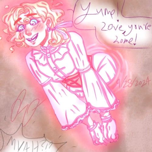 My TWST OC Beau, Twisted from the Beast.

Fun facts: Was murdered in the ramshackle dorm, which is why it was abandoned. (Murdered by one of  coach’s dead relatives)

Calls Yume “Beauty of mine” (hint at beauty & the beast), “Love”, “Dearest”, “Angel”, and “My dream”.

Specialty magic is “Haunted”, where the effected person falls into a deep sleep, allowing Beau to take control of their dream, and twist it into a horrific nightmare.

Yandere ghosty boi.

Doesn’t like Grim much.

Illegitimate son
