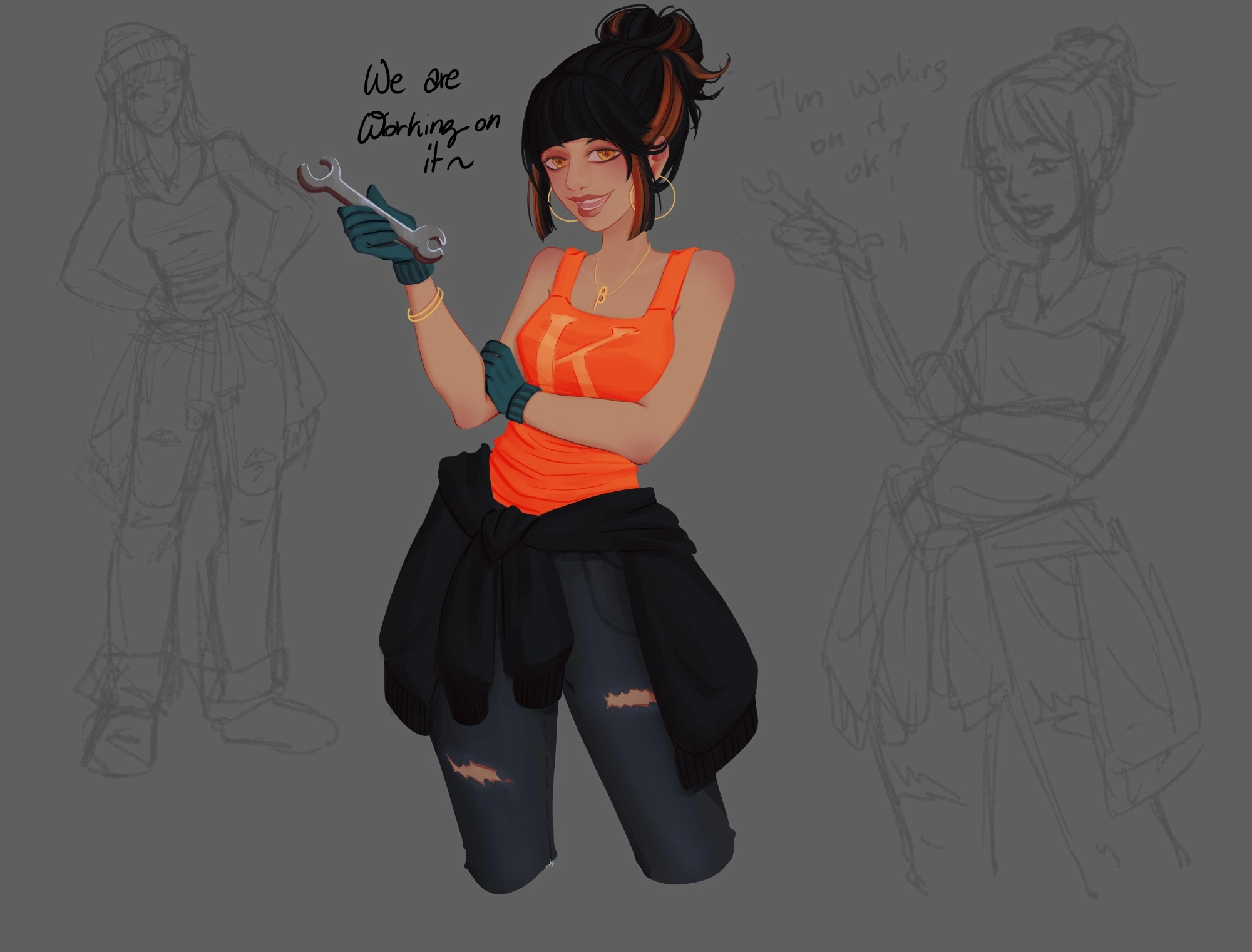 How I imagine Kirke as a person
was this asked for?no
Does anybody care? absolutely not
Did my brain torture me untill I actually drew this? Yeeeees
So...yes I guess this is a kind of fanart....maybe?