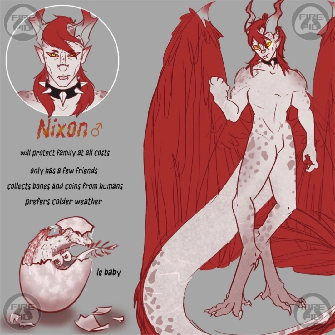 Quick drawing I made of Nixon last month!

Love him so much <3

