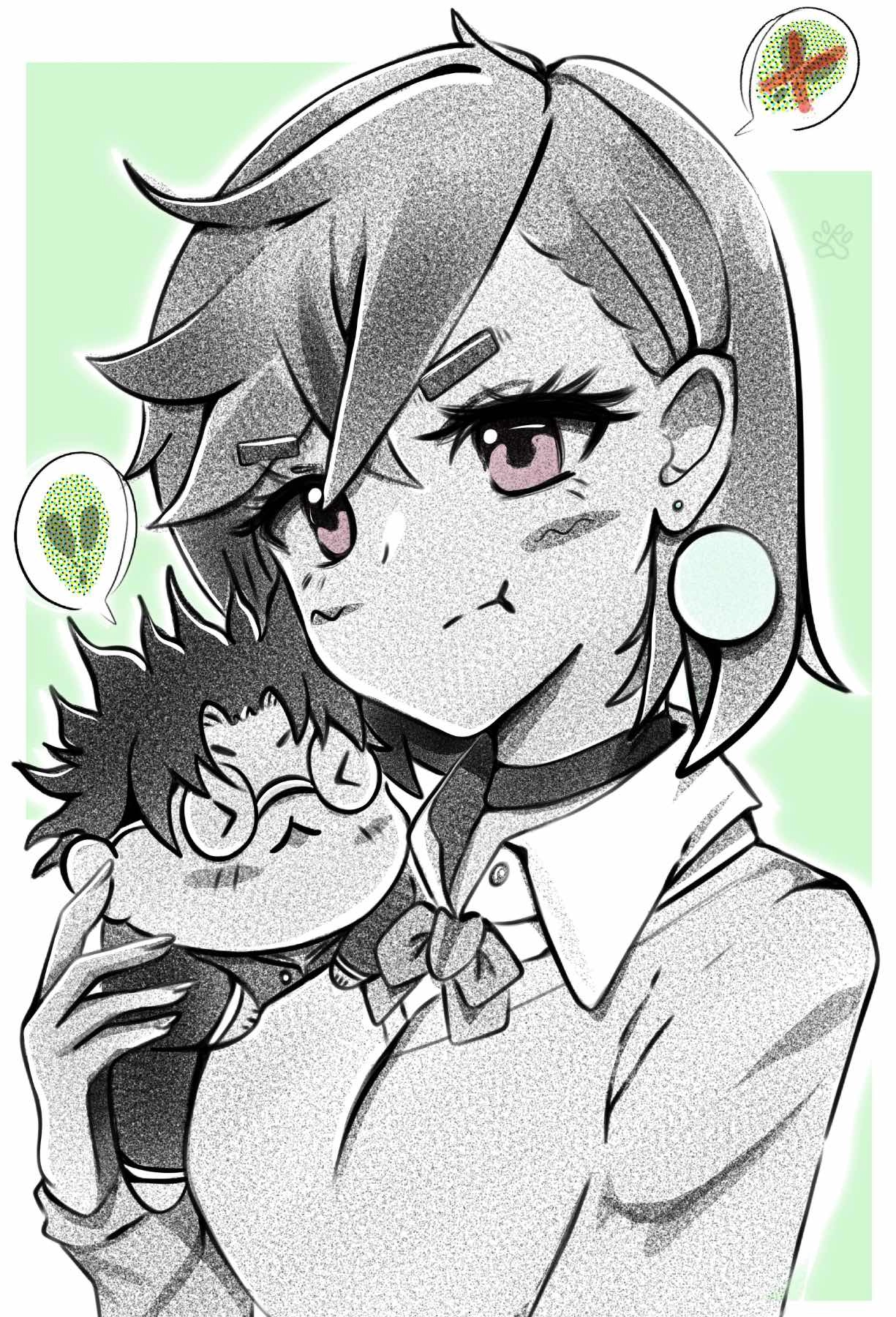 Couple of cuties chatting about aliens 👽 