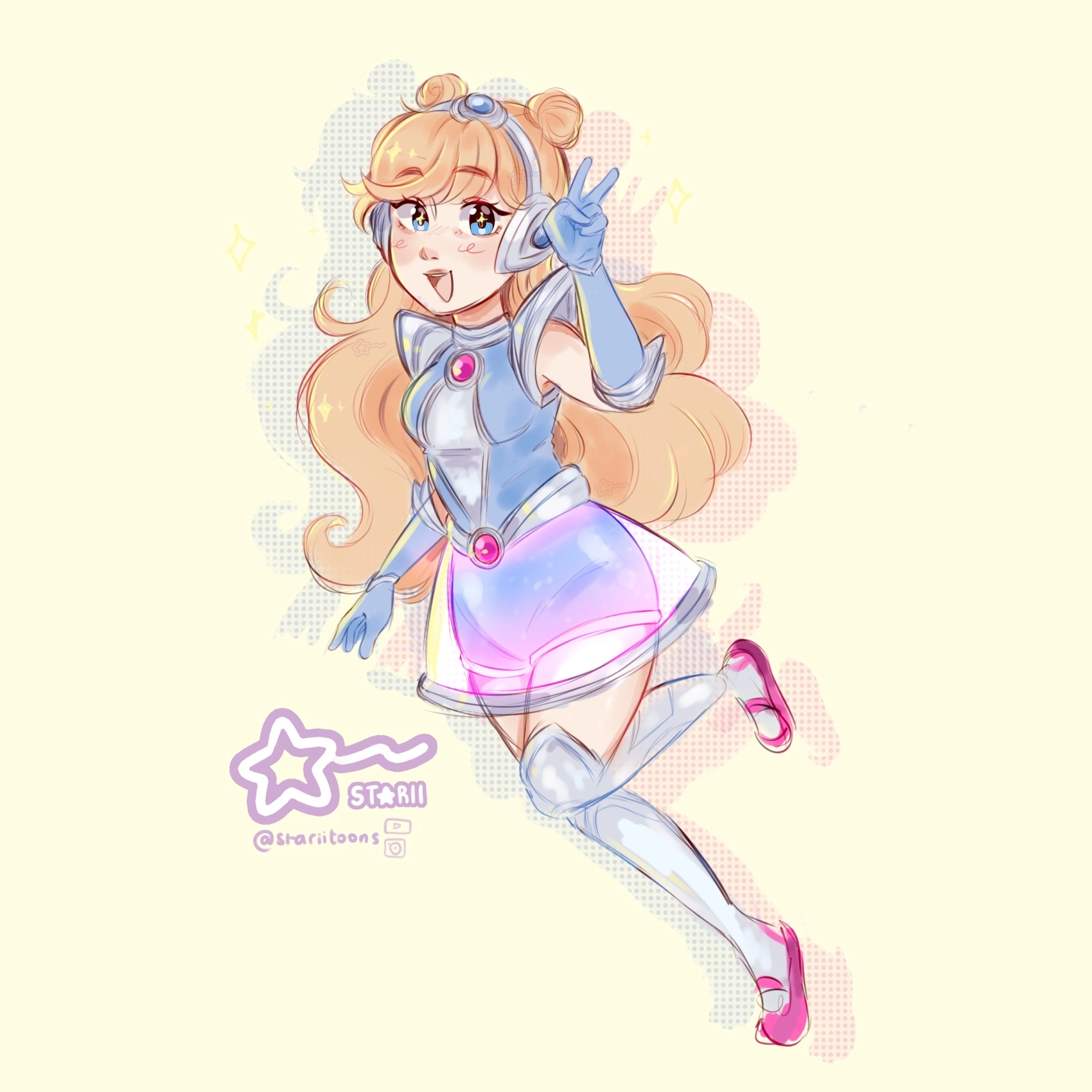 Space Groove Lux 🪐✨
A redraw from a 2023's piece :p

