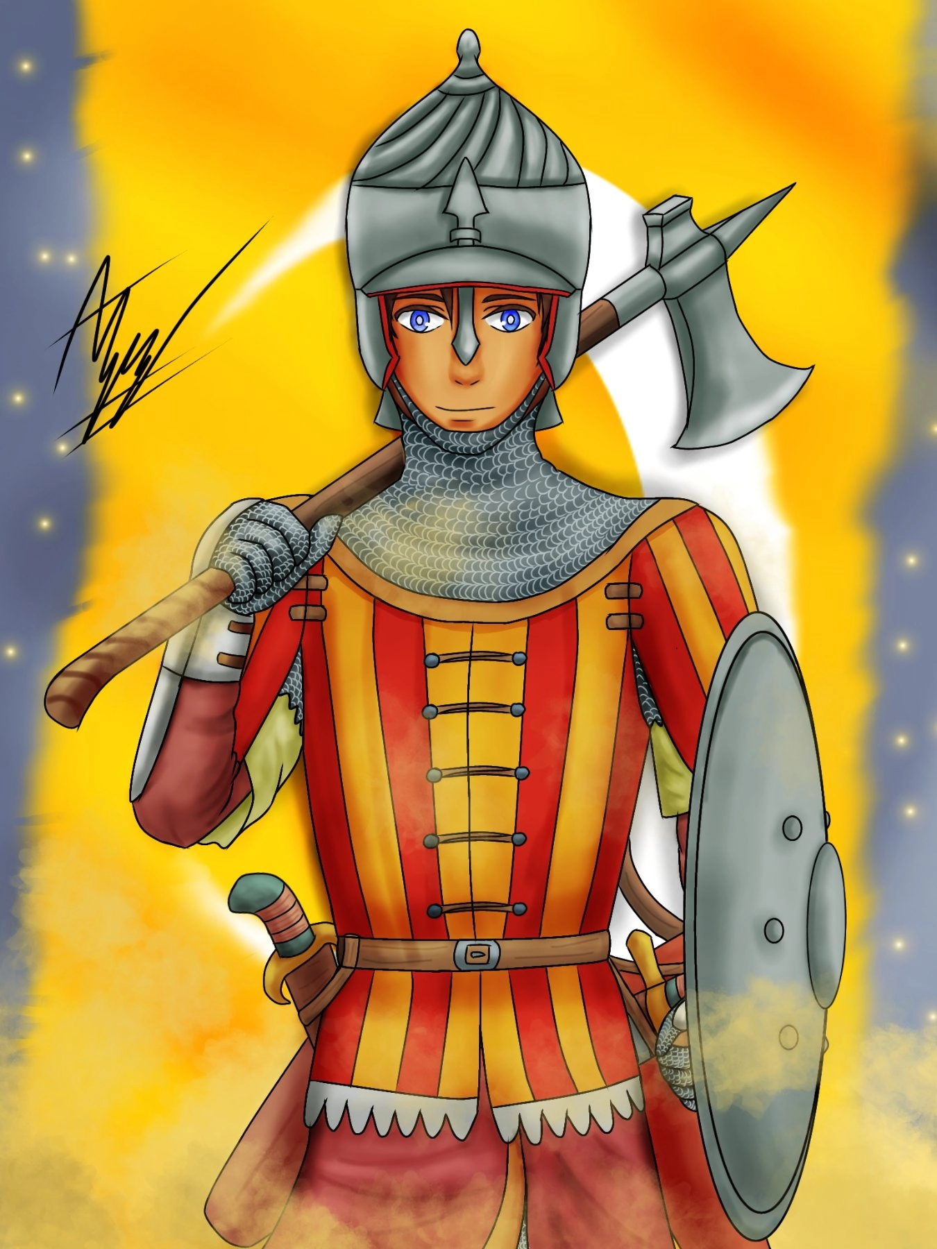 Royal Mamluk knight from 16th century.