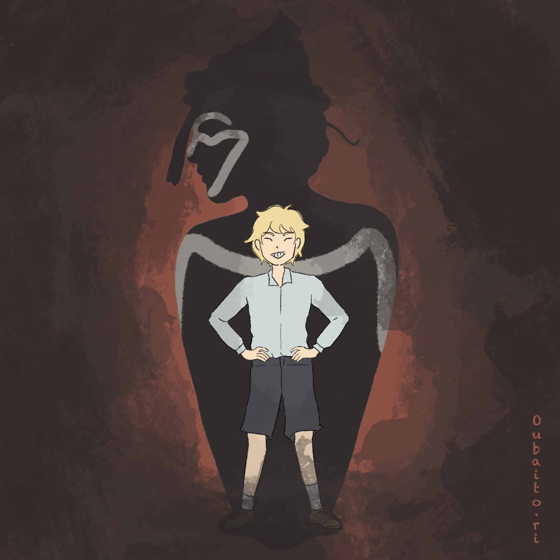 Ralphy and Jack (again) 
Lotf is basically the only thing i managed to draw in months eheh :p
