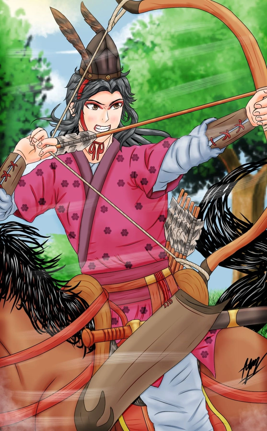 Hwarang, also known as the Flower Warriors, were an elite group of young warriors in the Silla dynasty (present-day South Korea) of the ancient kingdom of Korea that lasted until the 10th century.

There were educational institutions as well as social clubs where members of the hwarang gathered for all aspects of study that were largely derived from Korean Buddhism. Some Chinese sources refer to the facial and physical beauty of the "of the "Flower Warriors".