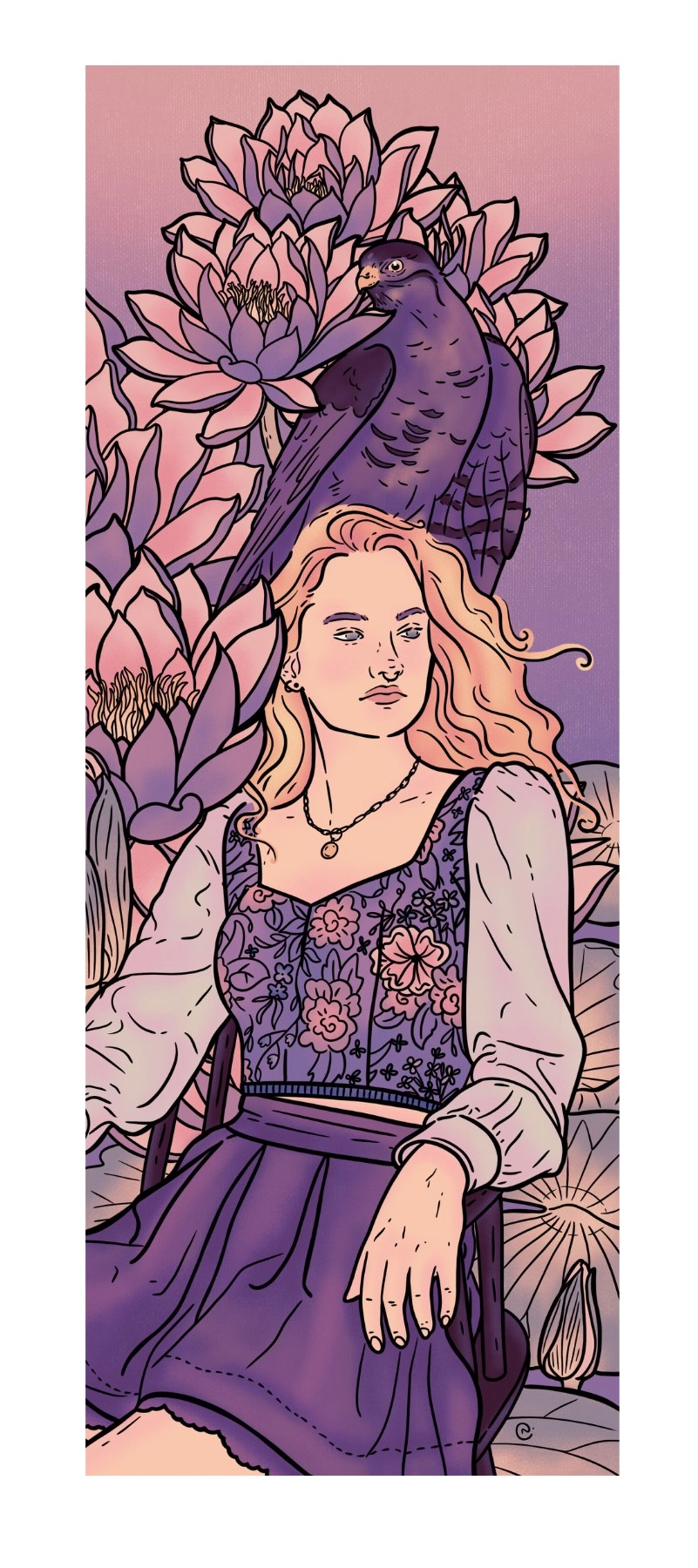 She doesn’t have name yet and haunts my dreams
What could she be thinking?