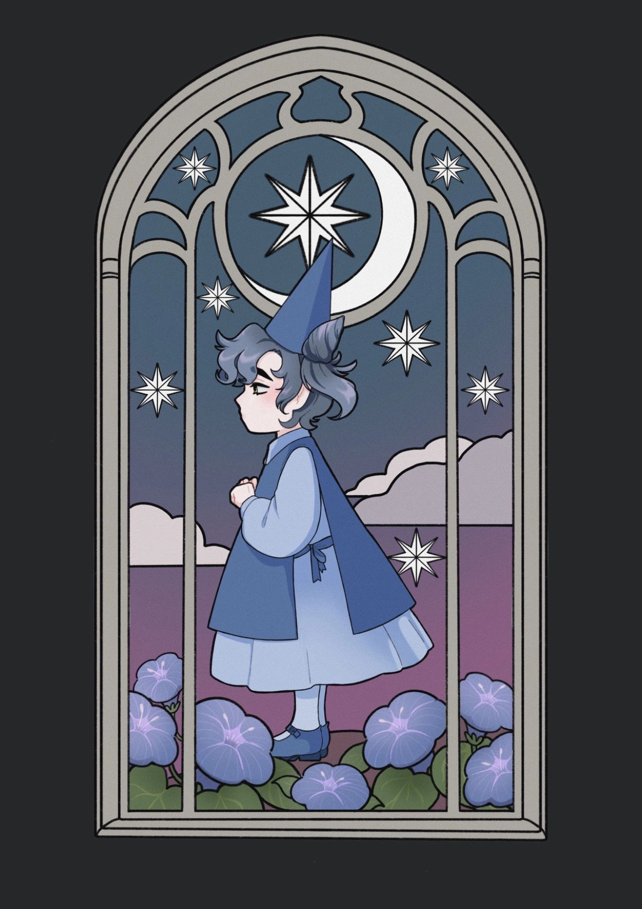 My little blue witch🪻
