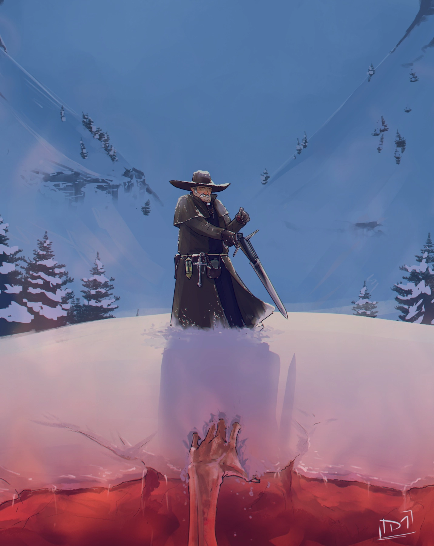 A hunter of demons and beasts