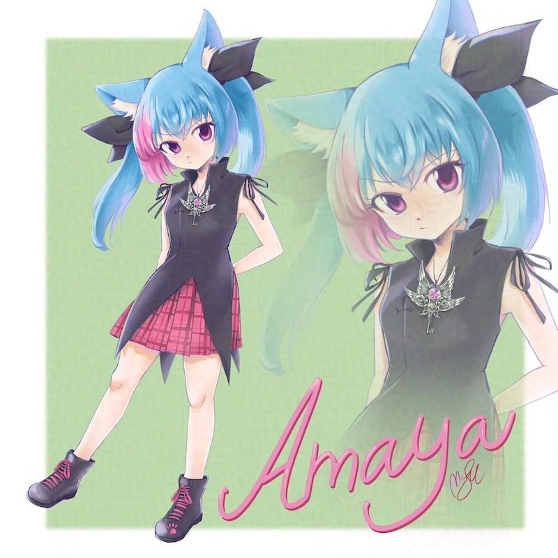 It’s been a while since I’ve drawn #fwchaos characters. 😌 Amaya is a cute #wolfie with strong sense of justice. She is a fighter and best companion of Misaki, the wheelchair fox.🦊 

🦊Since @kitsuneonwheelz passing, I haven’t been much in touch with these #heroines. Foxy & Wolfy is a #mahoushoujo manga inspired by #magicagirls. 
Maybe they will return in a near future with more #stories. Who knows 🤗

Art made in #procreate. Protected with #glaze and #nightshade.