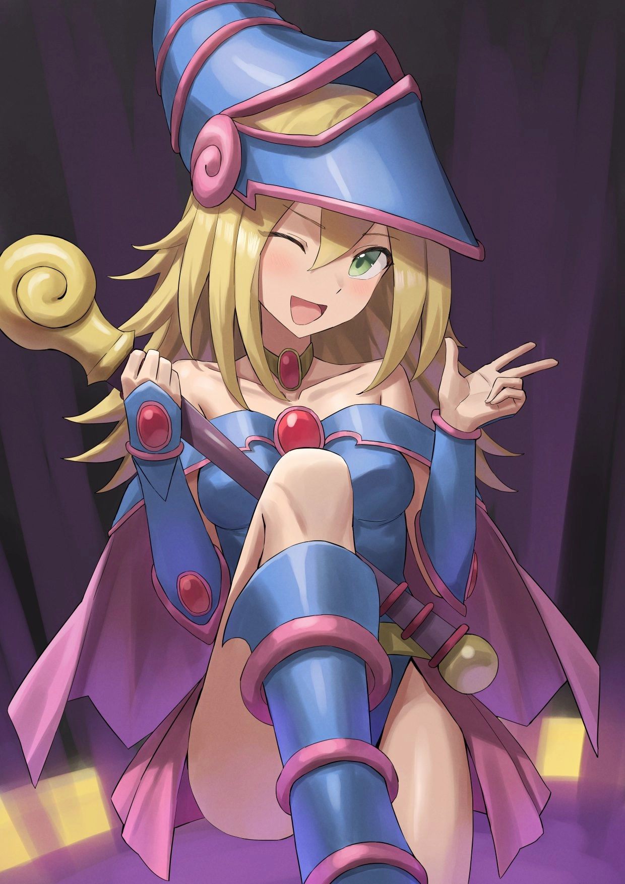 Dark Magician Girl from Yu-Gi-Oh