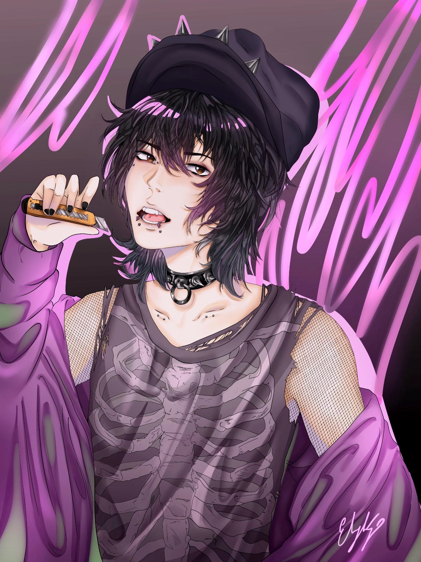 Edward🖤 my oc~