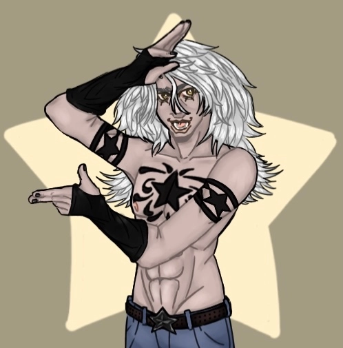 My oc Astro :3
(My part to an art collab)