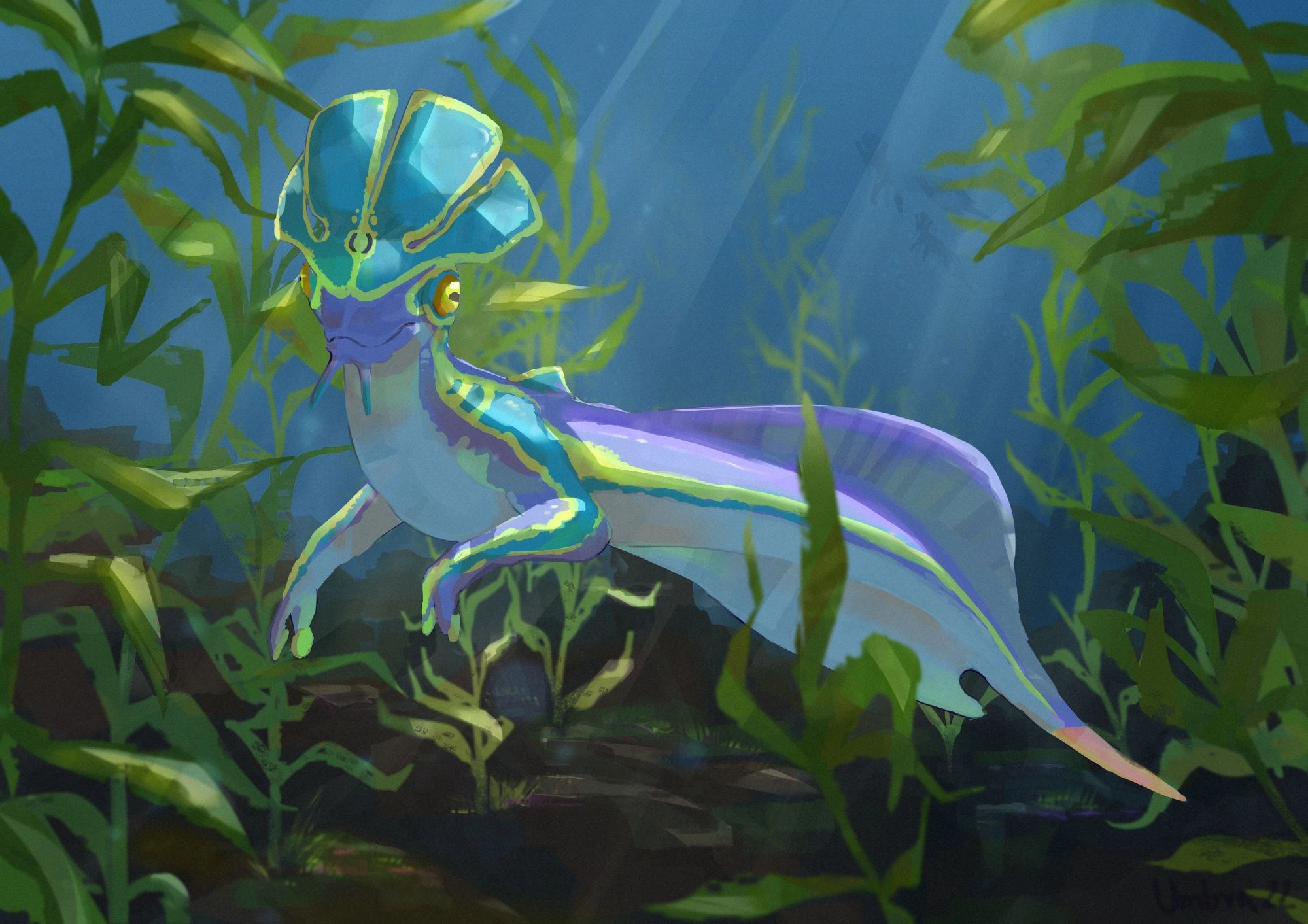 Sea Monkey
Fanart for Subnautica.