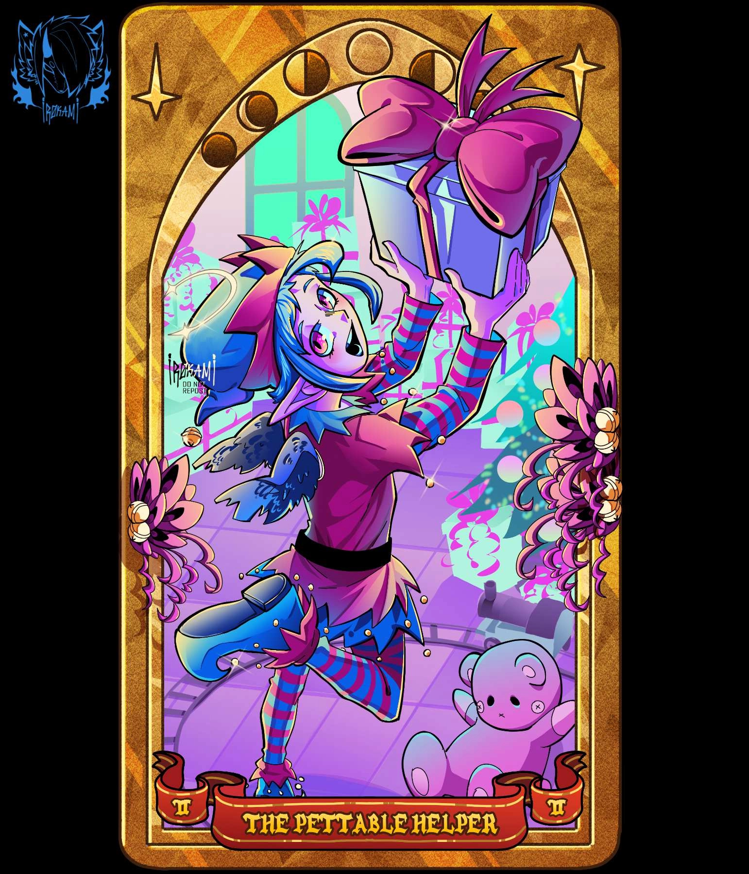 Tarot card with My oc Gabriele 