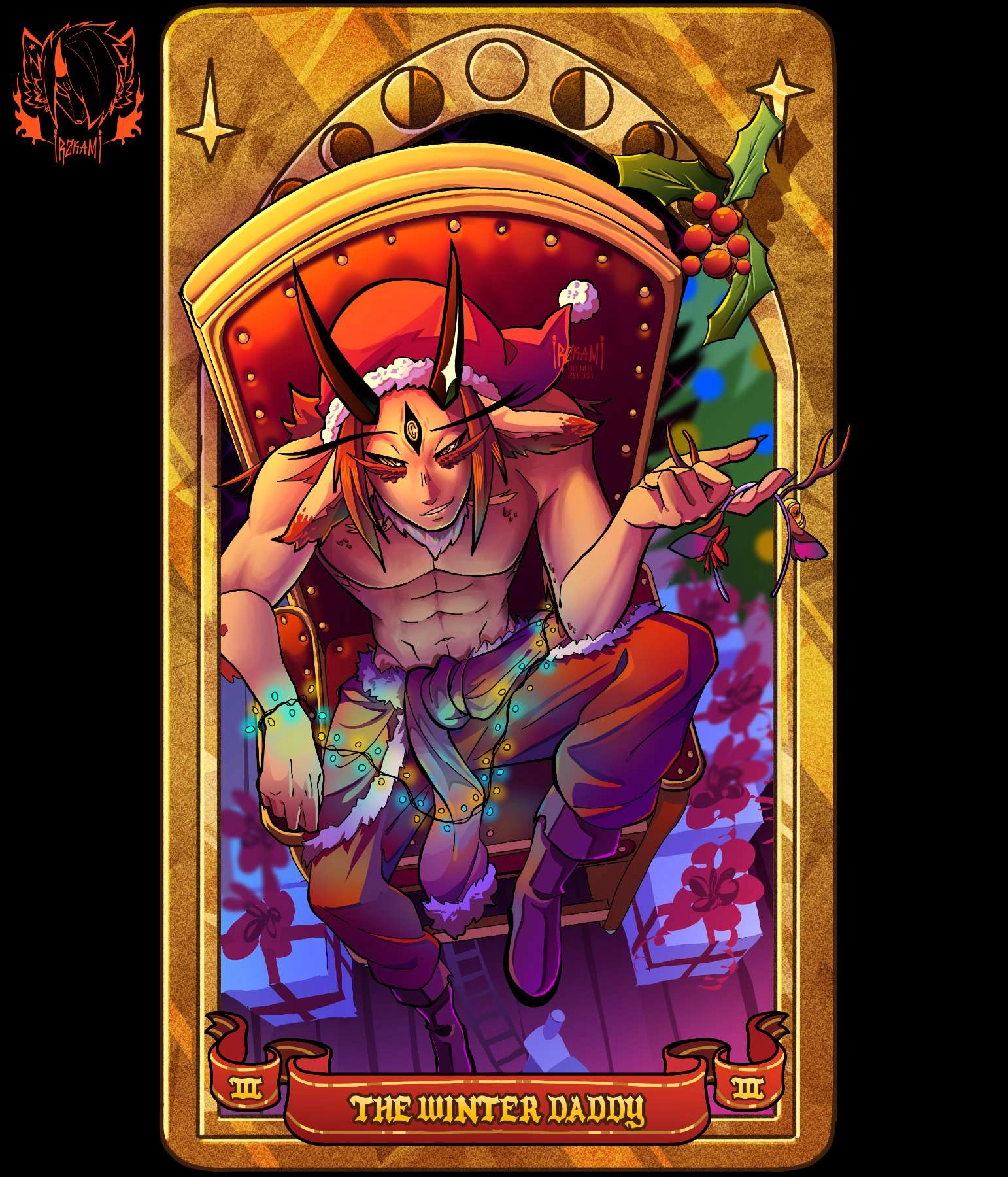 Tarot card with my oc Vassago 