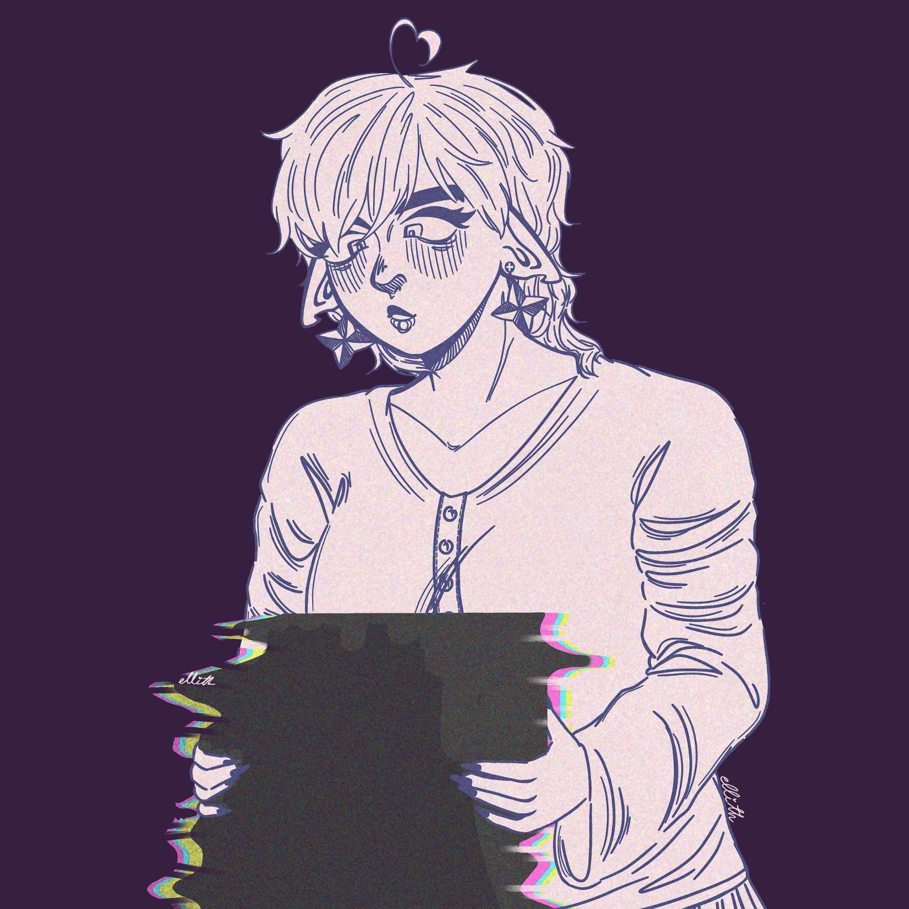 I had ut half colored, but then I accidently erased the layer I had all the colors in and the the app decided to just close. I just gave up on coloring.