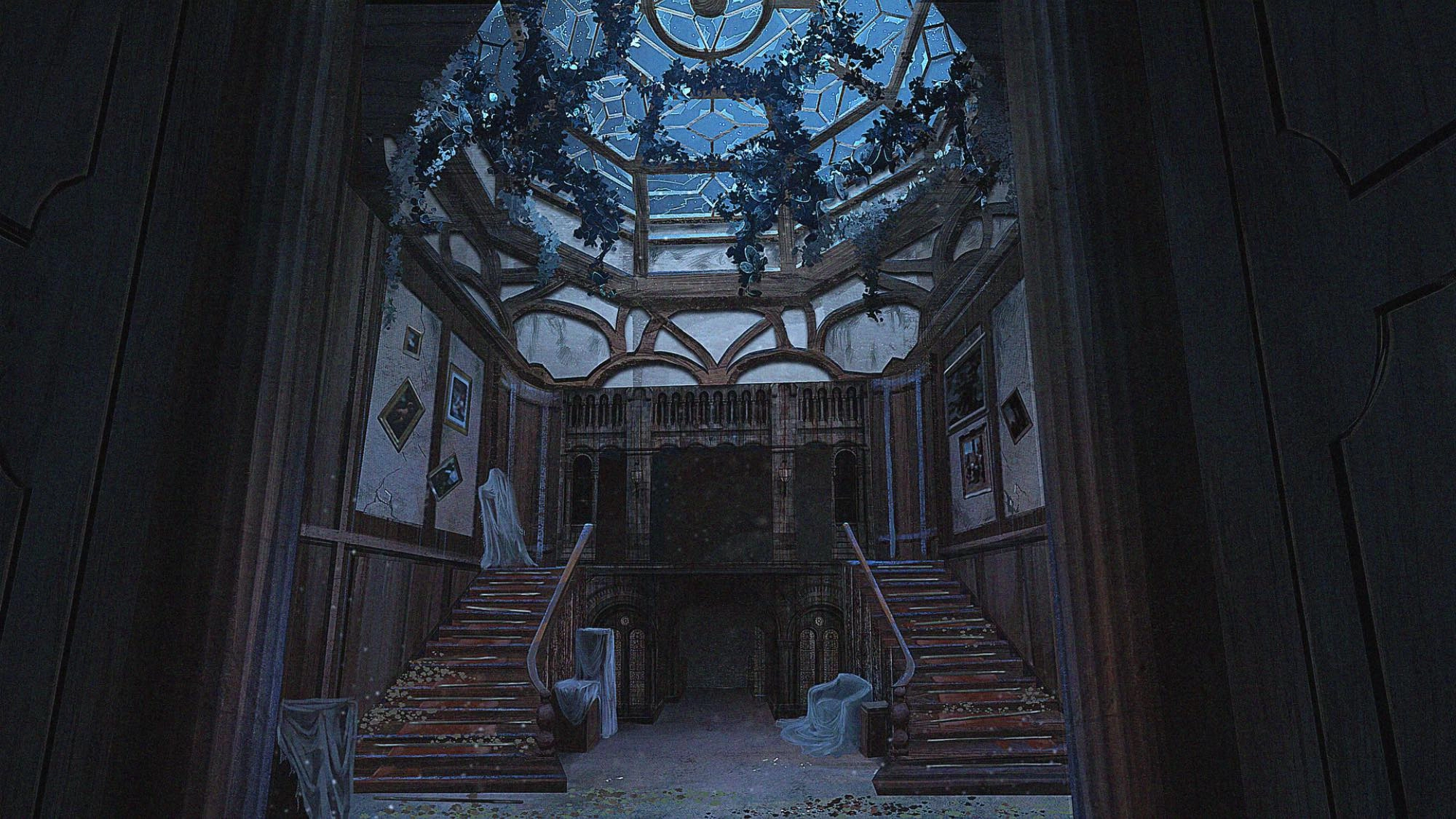 manor hallway