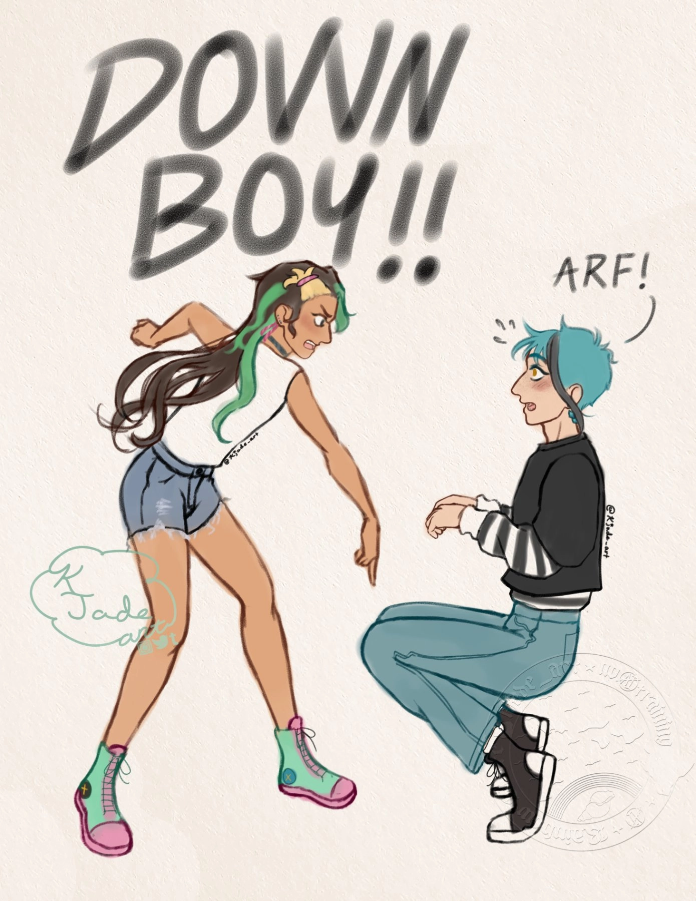 Comic panel redraw from the Archie comics.