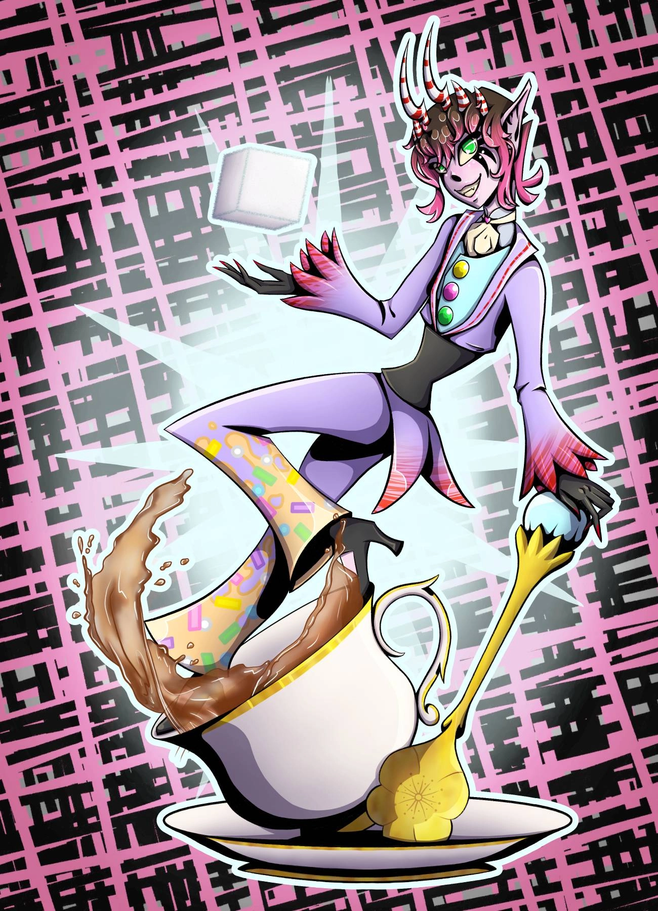 OG Candy Man Redraw- Should I redraw this for a third time? It's always fun to see the progress of my art over time!