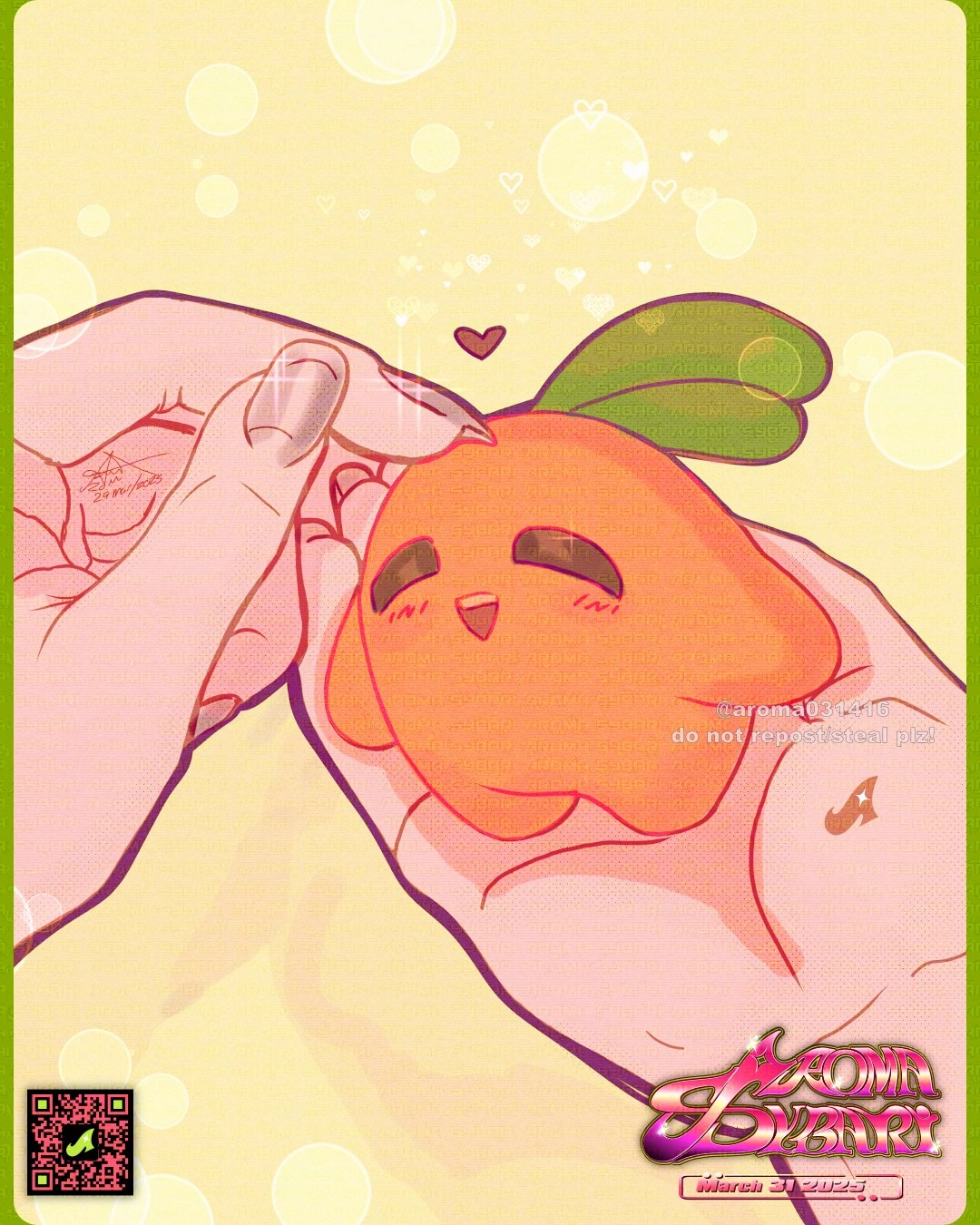Little carroty i made for Kirke!! little fella is being treated so well  💖 🤩 