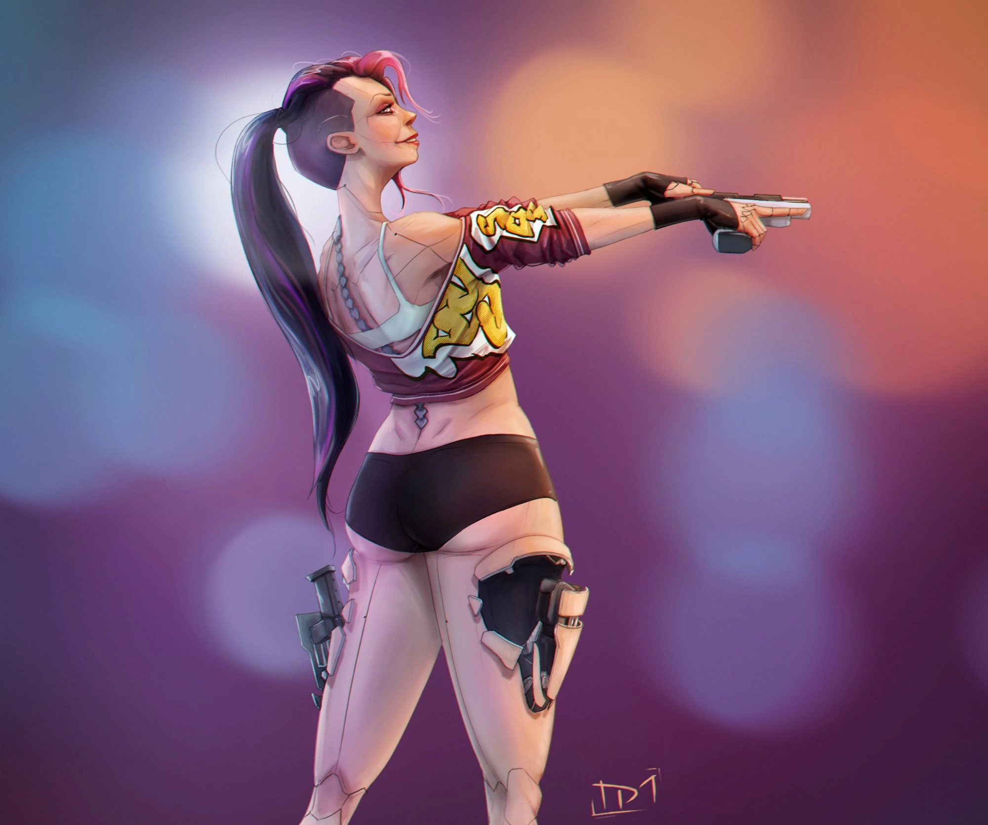 Cyberpunk character design  