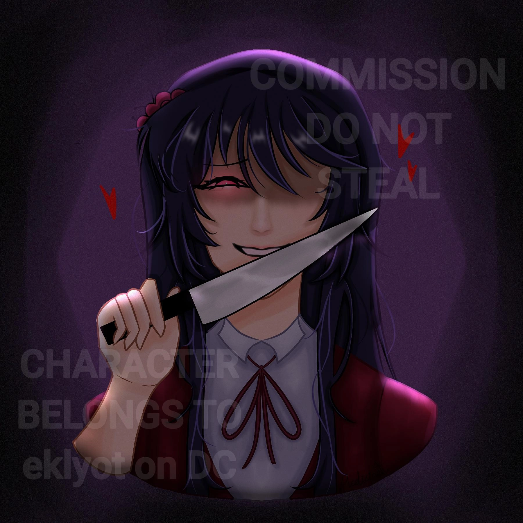 ANOTHER ART TRADE? Yes, an old one though! Simple shading here as well! First time I included any lighting lmao...