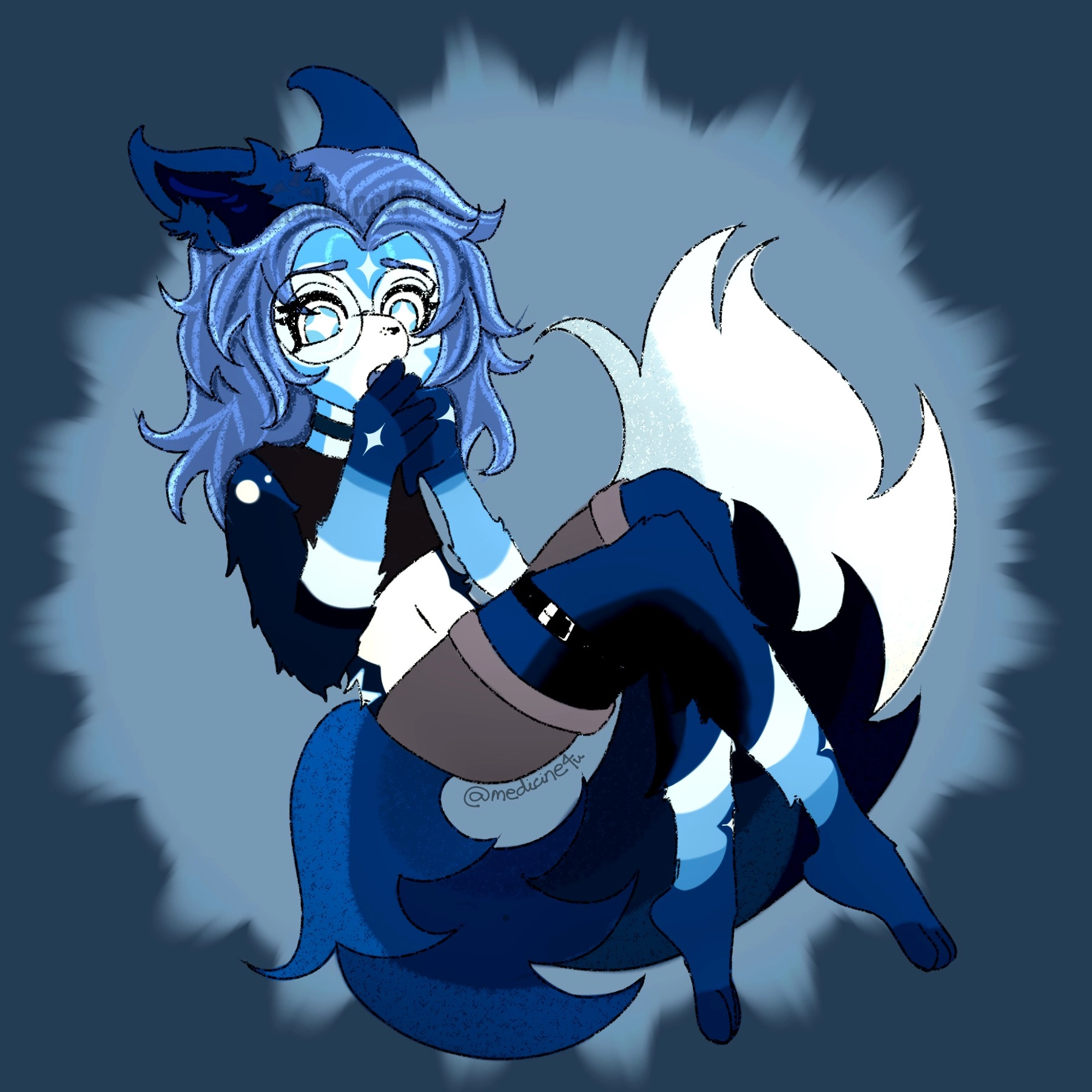 First furry art that I attempted and actually liked, not my character!