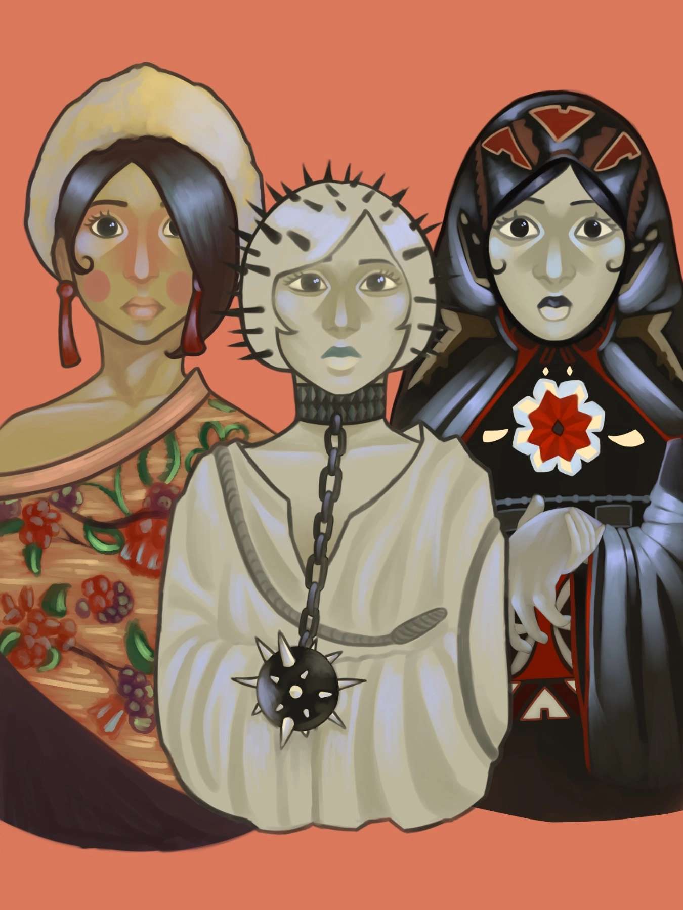 Digital painting I’ve made for a challenge!!
