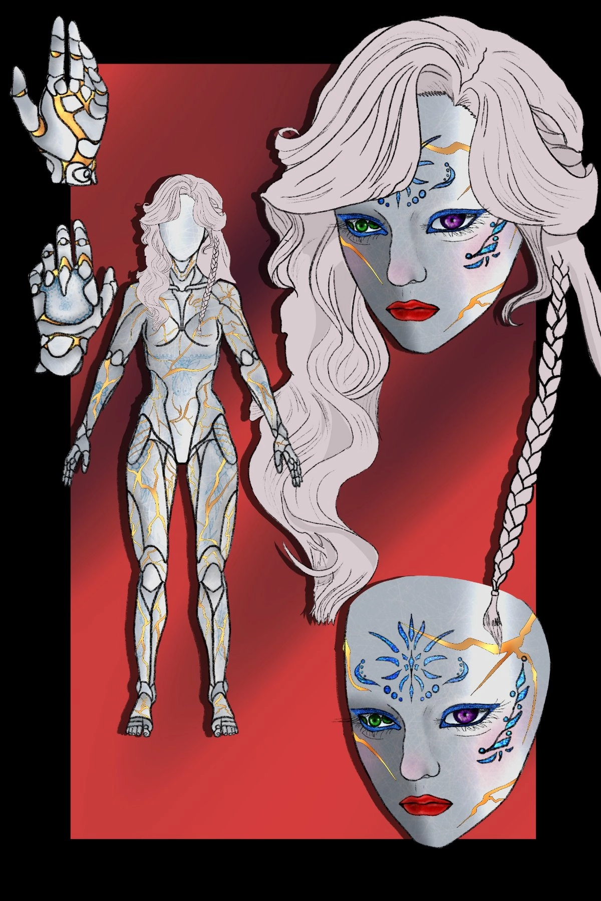 Vertical reference sheet