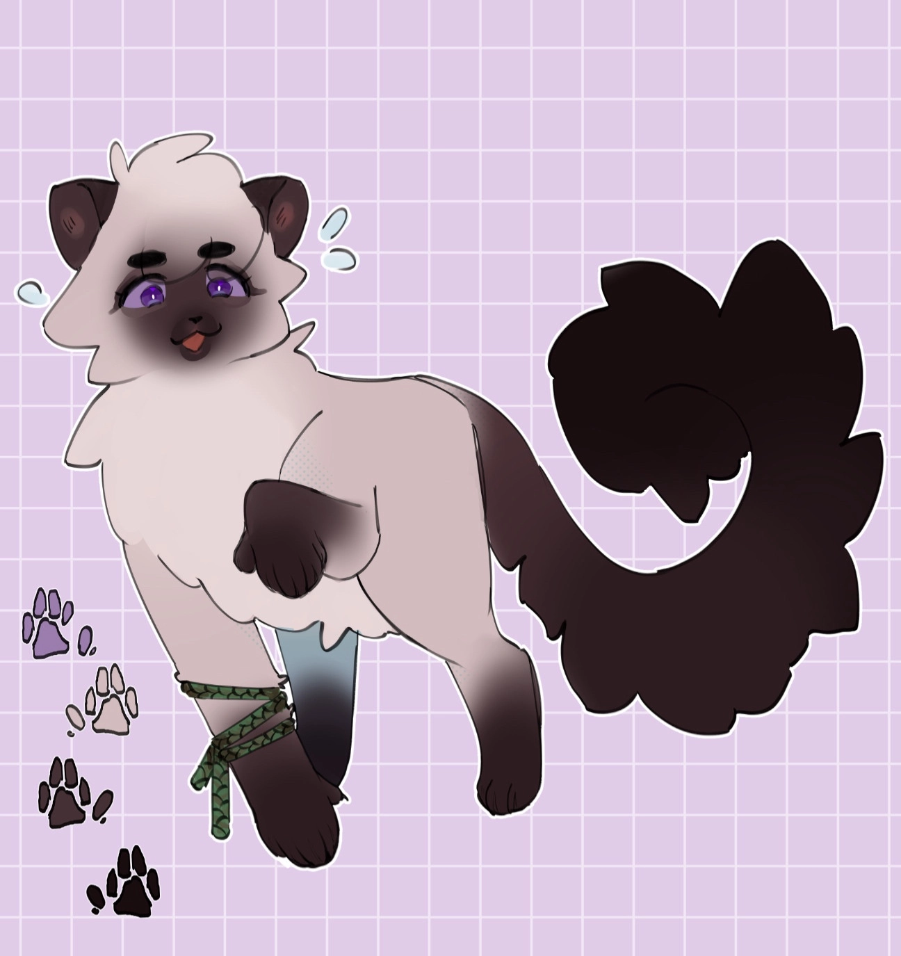 Warrior cat oc! Plum paw the med cat apprentice!