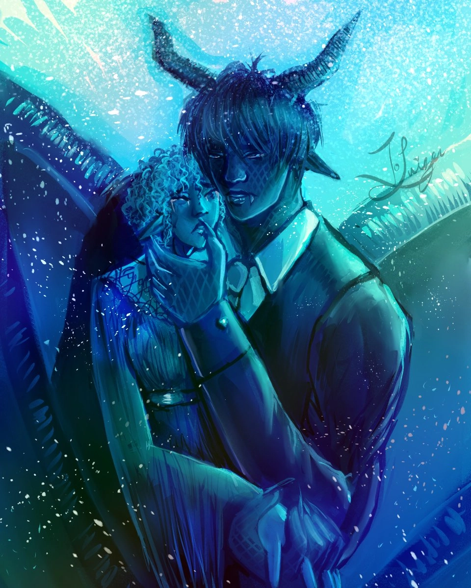 These two lost their baby ice dragon so they're going through it 